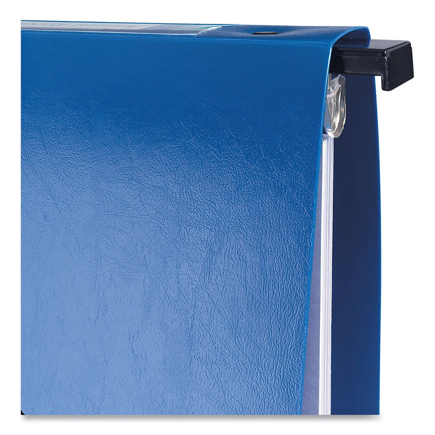 Avery® Hanging Storage Flexible Non-View Binder With Round Rings, 3 Rings, 1" Capacity, 11 X 8.5, Black