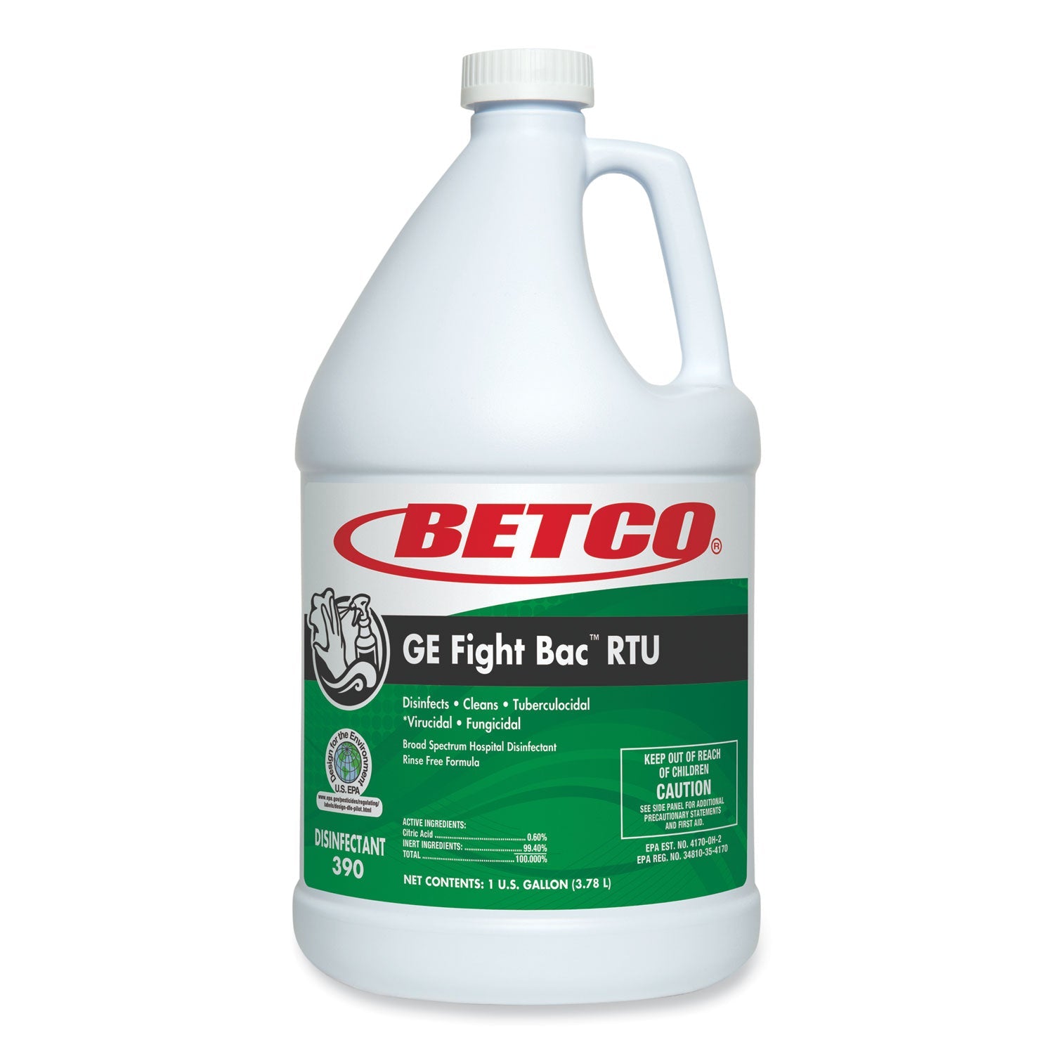 GE Fight Bac RTU Disinfectant | Betco® Fresh, 1g