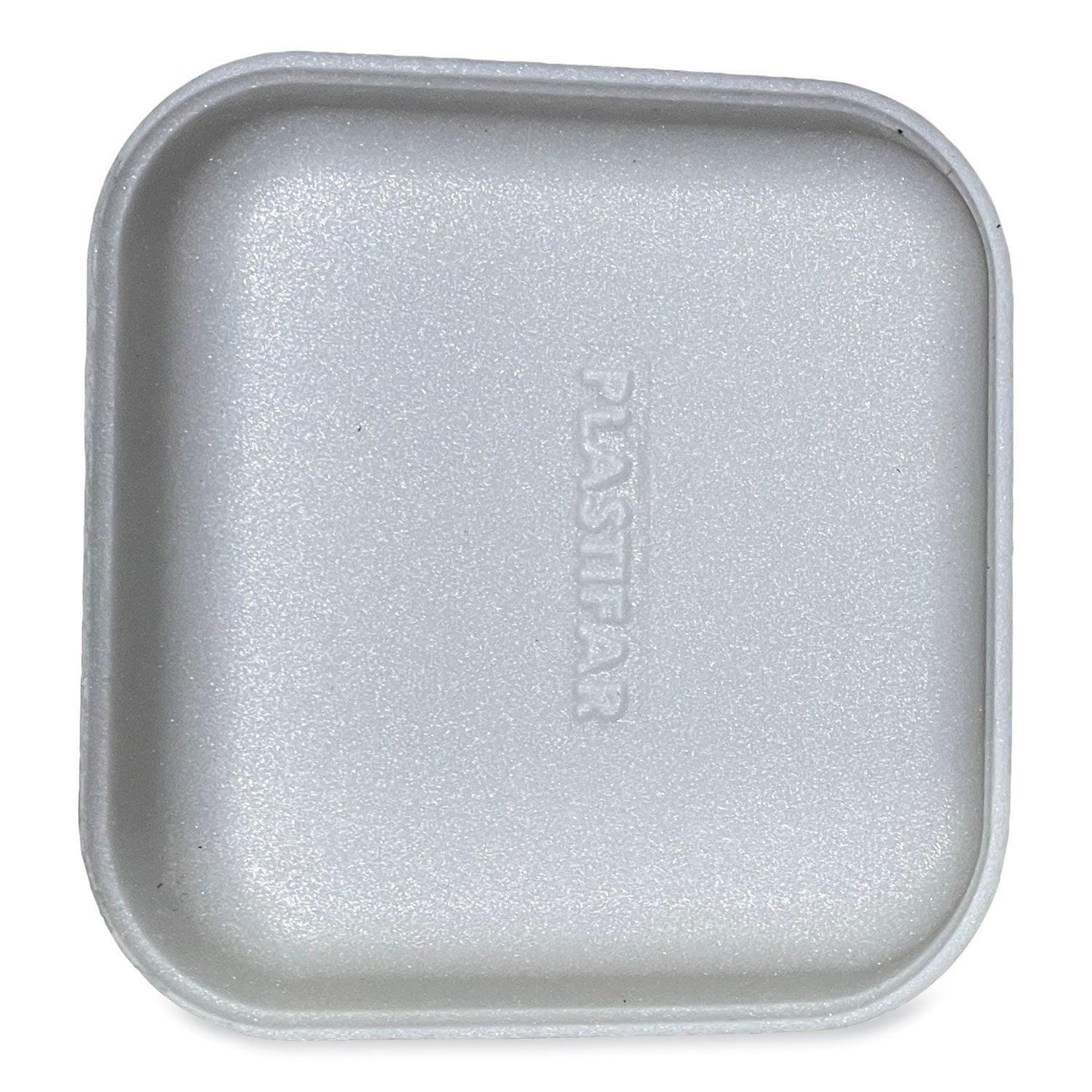 GEN Meat Trays, #1, 5.38 x 5.38 x 1.07, White, Foam, 500/Carton - Bloom Skins