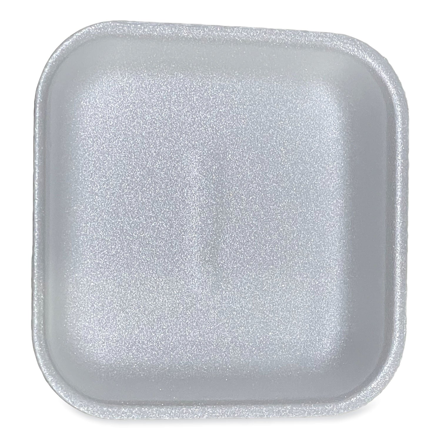 GEN Meat Trays, #1, 5.38 x 5.38 x 1.07, White, Foam, 500/Carton - Bloom Skins