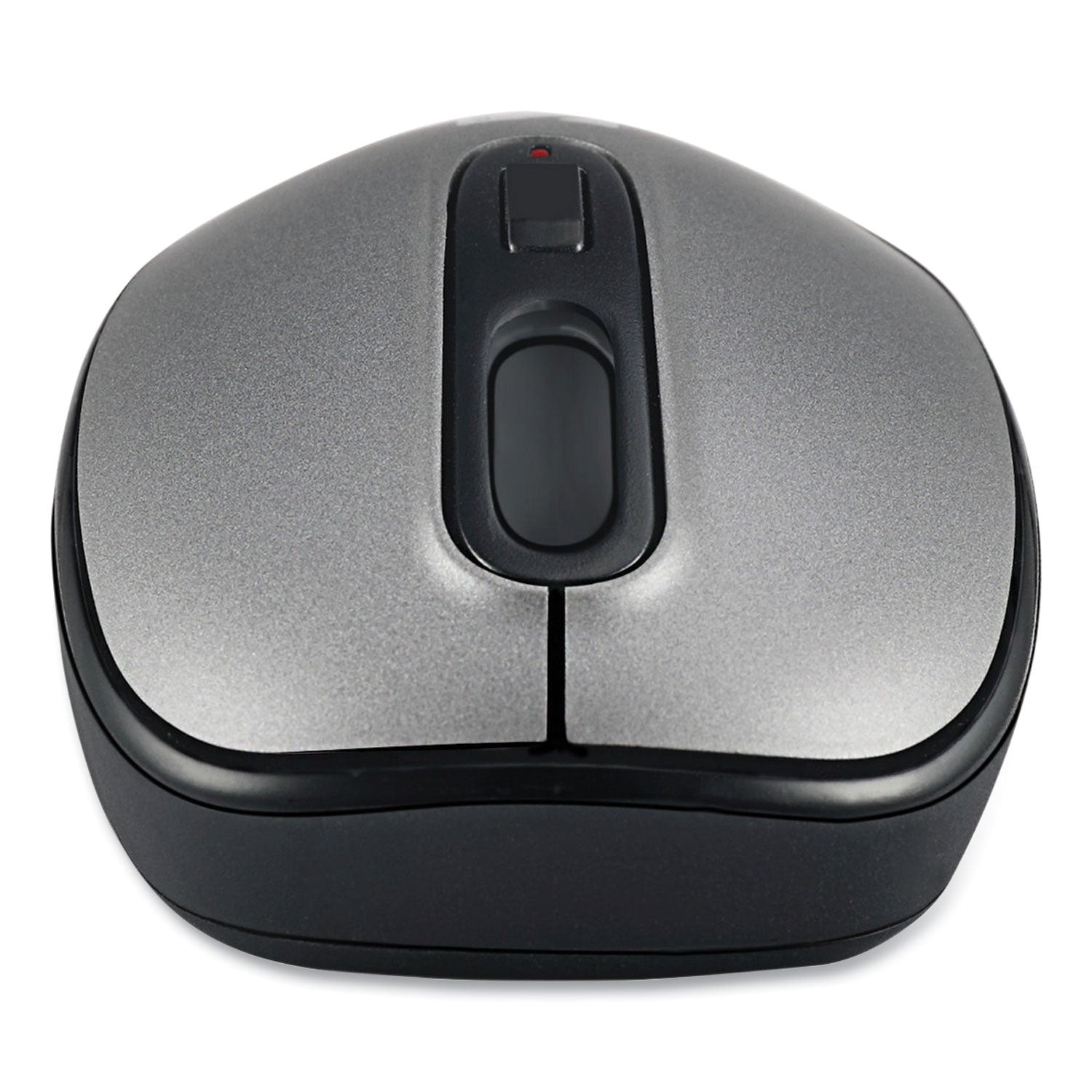 Adesso Imouse A10 Antimicrobial Wireless Mouse, 2.4 Ghz Frequency/30 Ft Wireless Range, Left/right Hand Use, Black/silver
