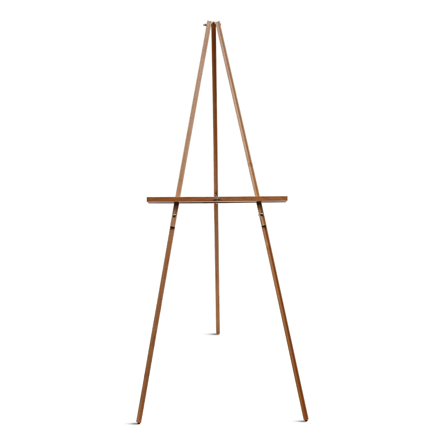 Oak Display Tripod Easel | 60" High | Wood