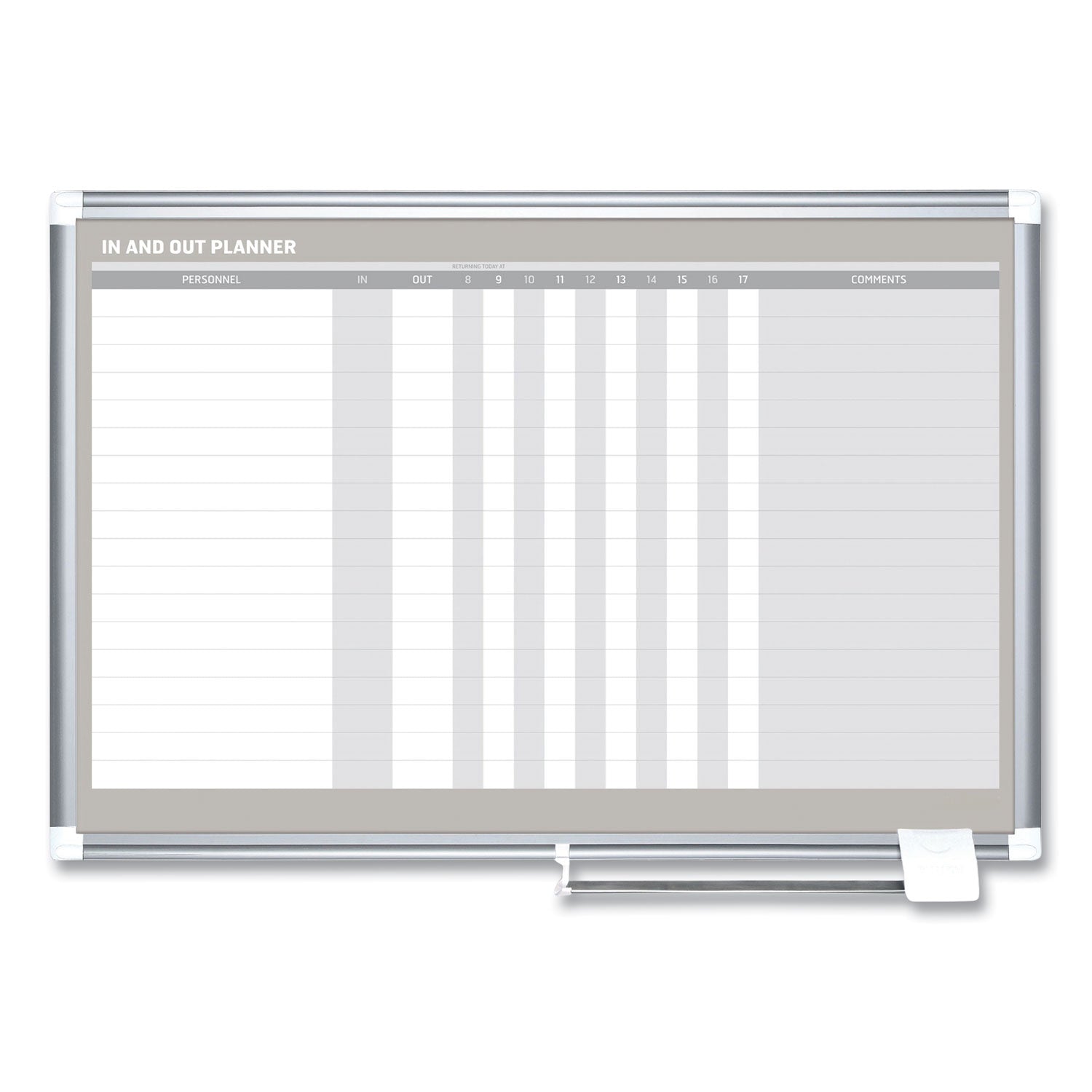 Magnetic Dry Erase Board | MasterVision® In-Out