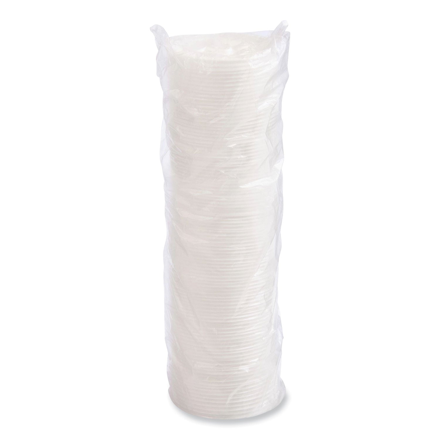 Dart® Lift n' Lock Plastic Hot Cup Lids, Fits 8 oz Hot Cups, White, 1,000/Carton