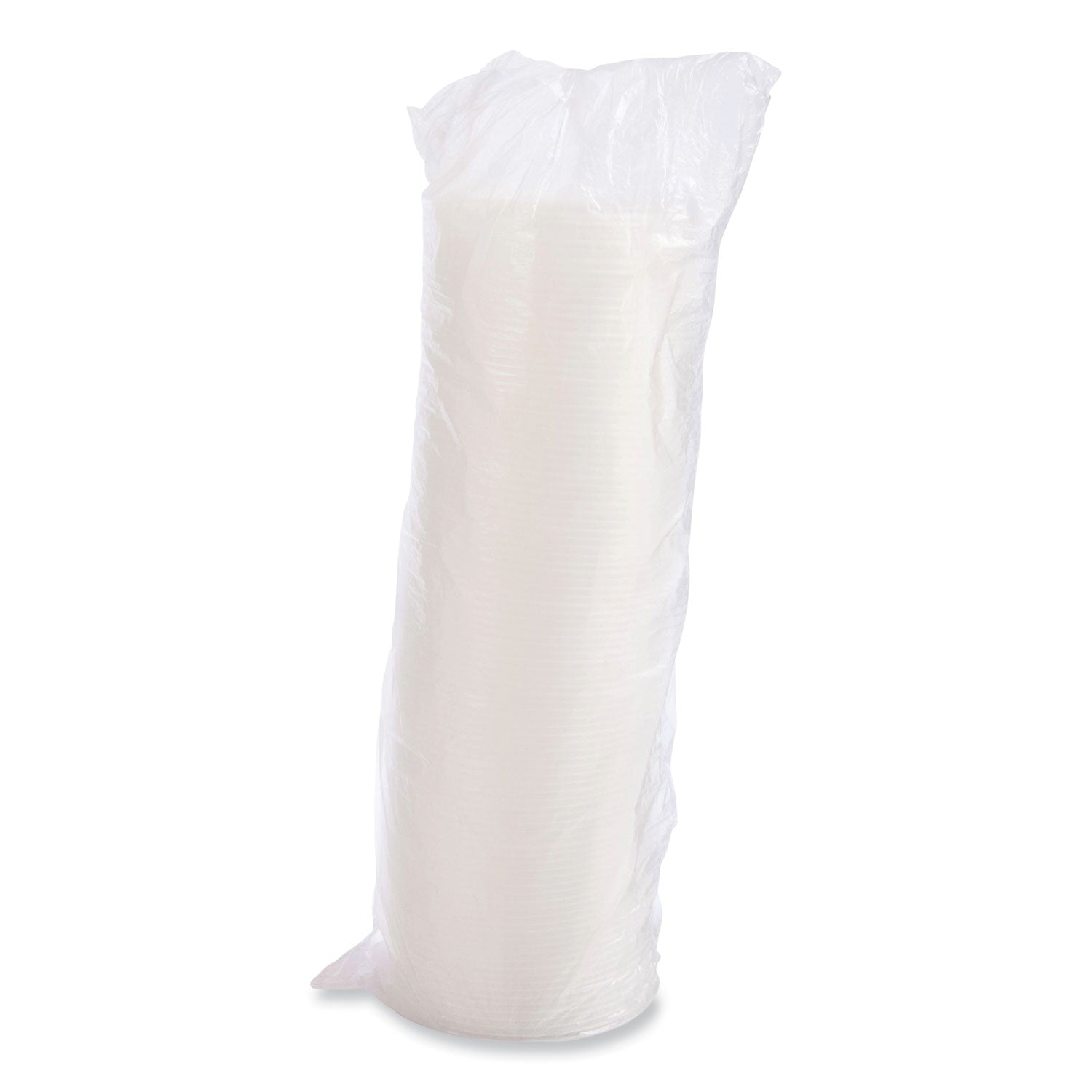 Dart® Cold Cup Lids, Fits 8 oz to 32 oz Cold Cups/Containers, Plastic, Translucent, 100/Sleeve, 10 Sleeves/Carton