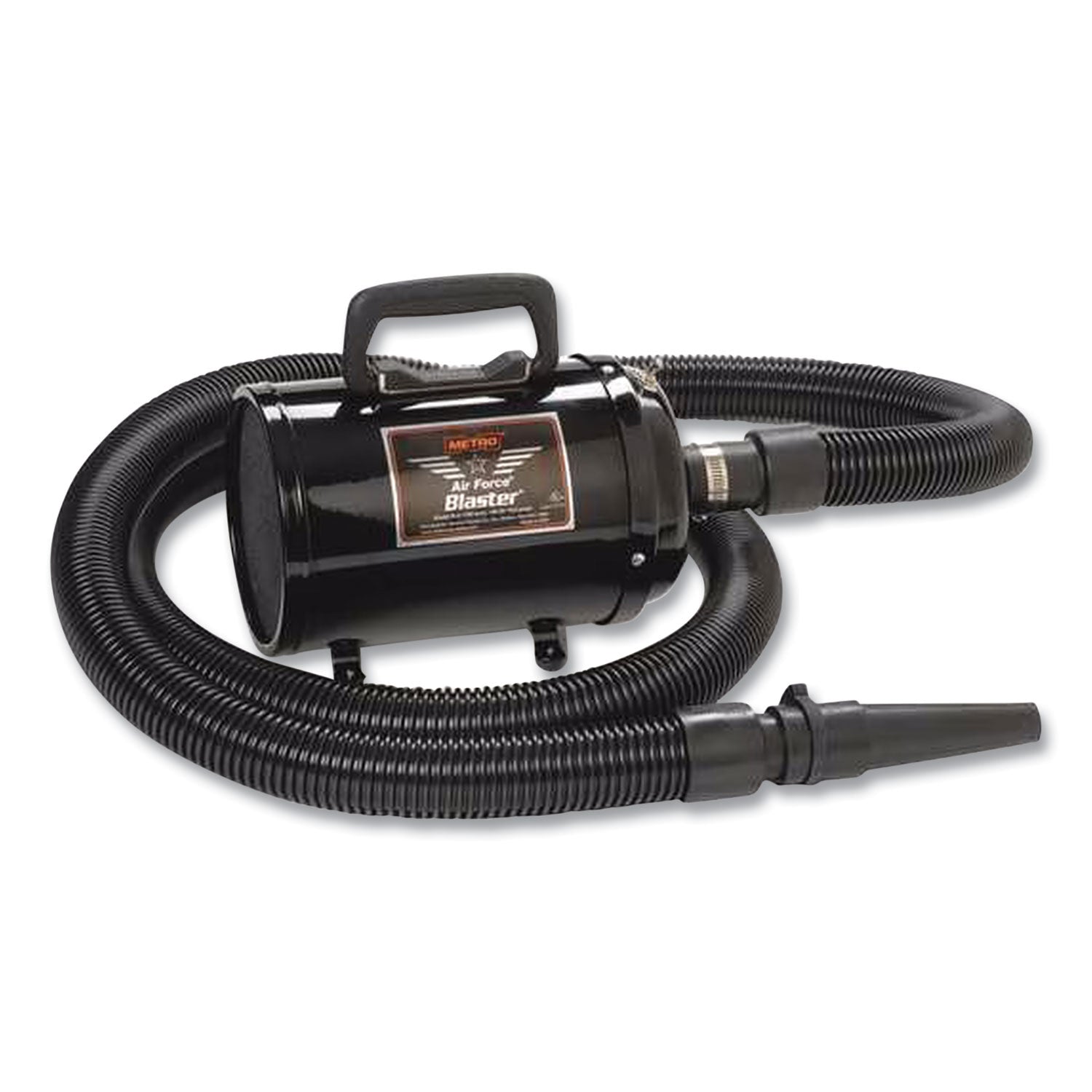 MetroVac Air Force Blaster Industrial Personnel Blow-Off System, Black