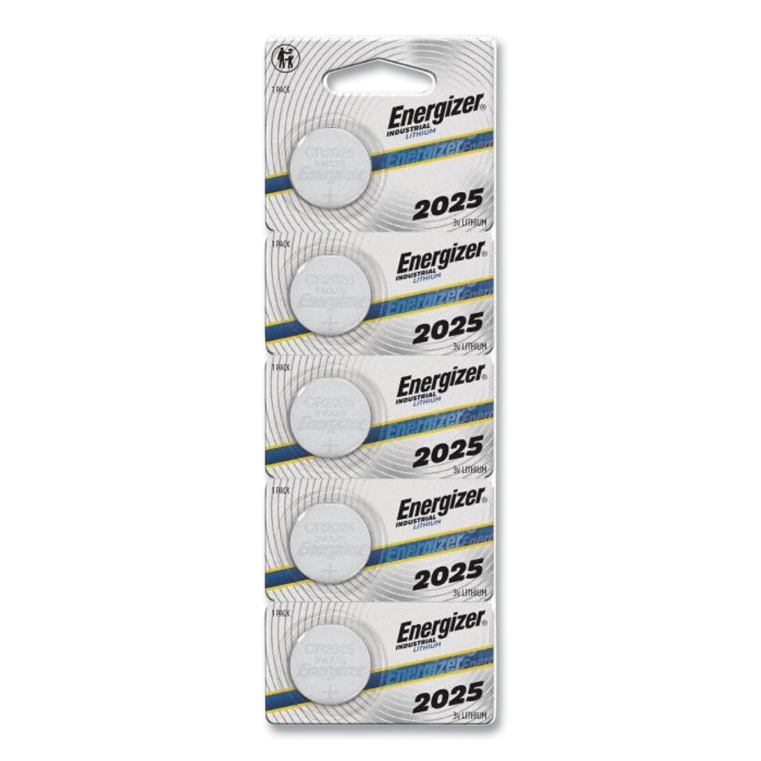 Industrial Lithium CR2025 Coin Battery | 100-Box