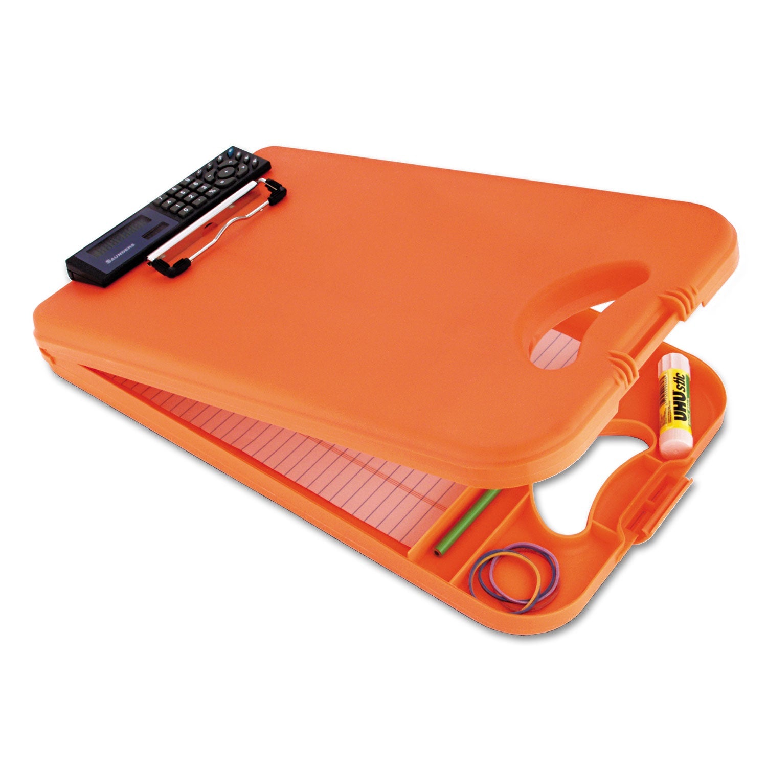 Saunders DeskMate II with Calculator | Orange