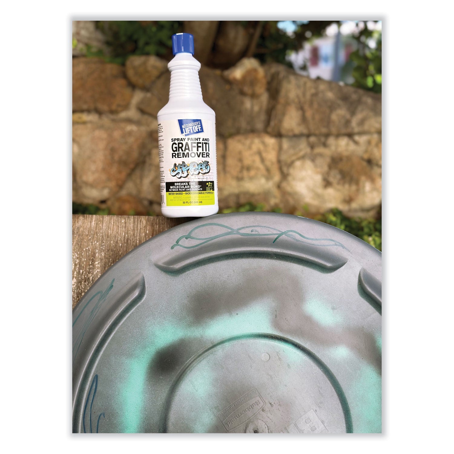 Motsenbocker's Lift-Off® 4 Spray Paint Graffiti Remover, 32oz, Bottle, 6/carton - Bloom Skins
