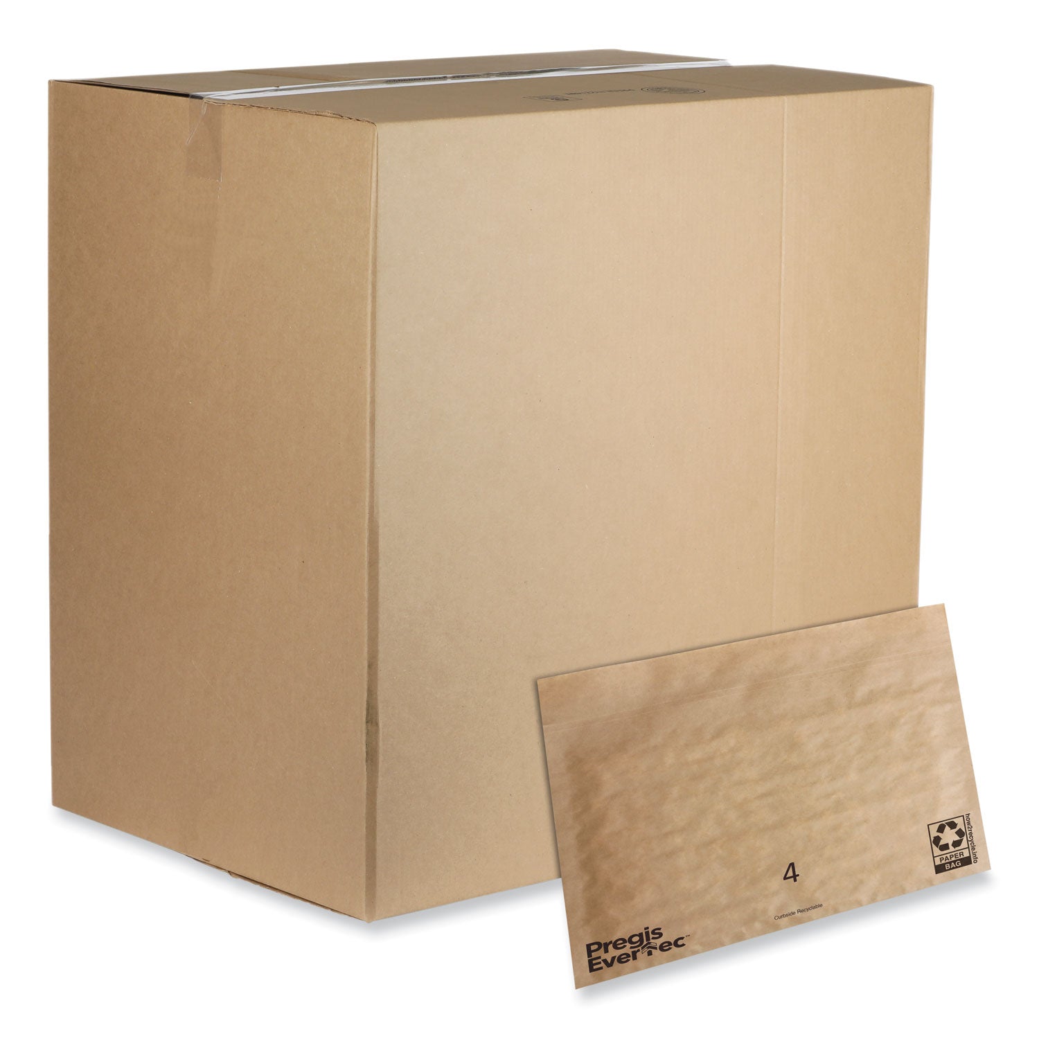 EverTec Curbside Recyclable Padded Mailer #4