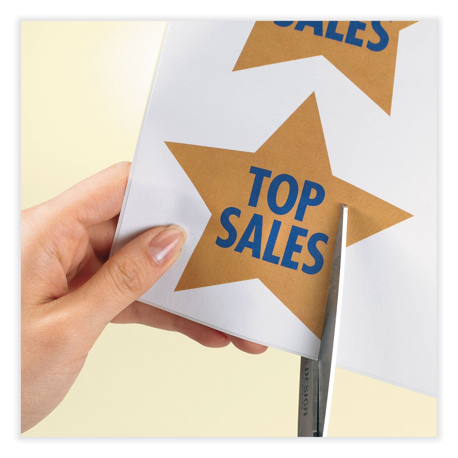 Avery® Full-Sheet Vibrant Inkjet Color-Print Labels, 8.5 X 11, Matte White, 20/pack