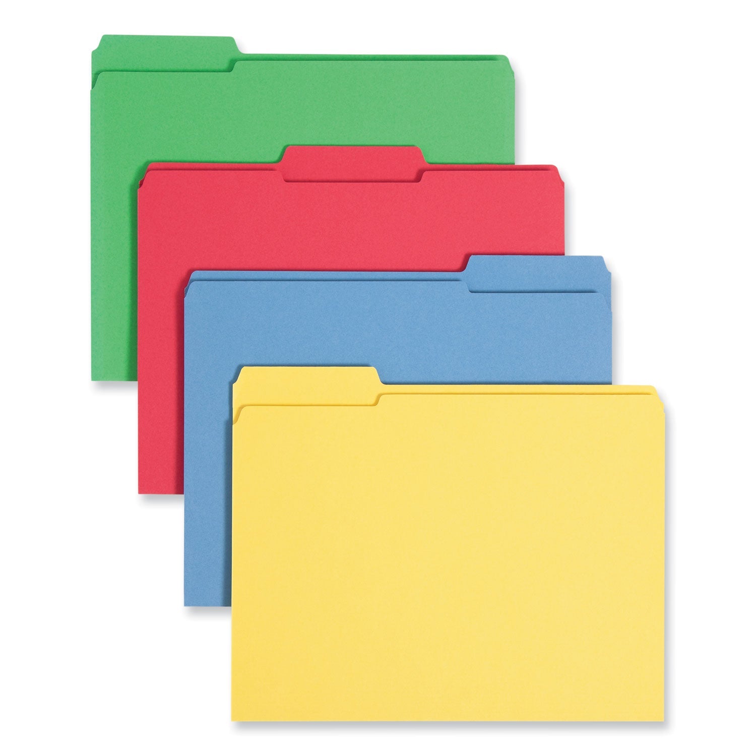 Reinforced Top Tab File Folders | Assorted, 12/Pack