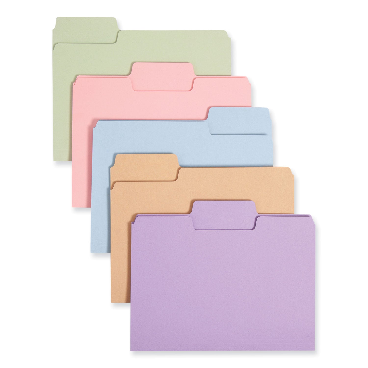 SuperTab Colored File Folder| Smead 1/3-Cut 100/Box