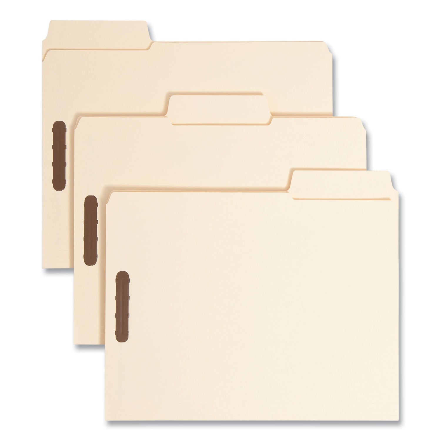 SuperTab Fastener Folders | Smead Reinforced Manila