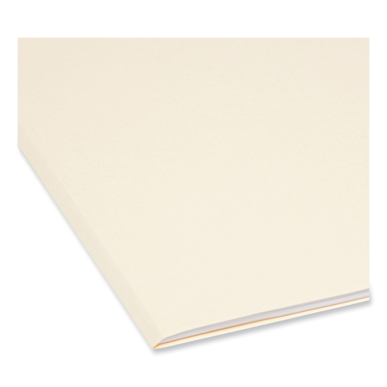 Smead SuperTab Reinforced Guide Height Top Tab Folders, 1/3-Cut Tabs: Assorted, Legal Size, 0.75" Expansion, Manila, 100/Box