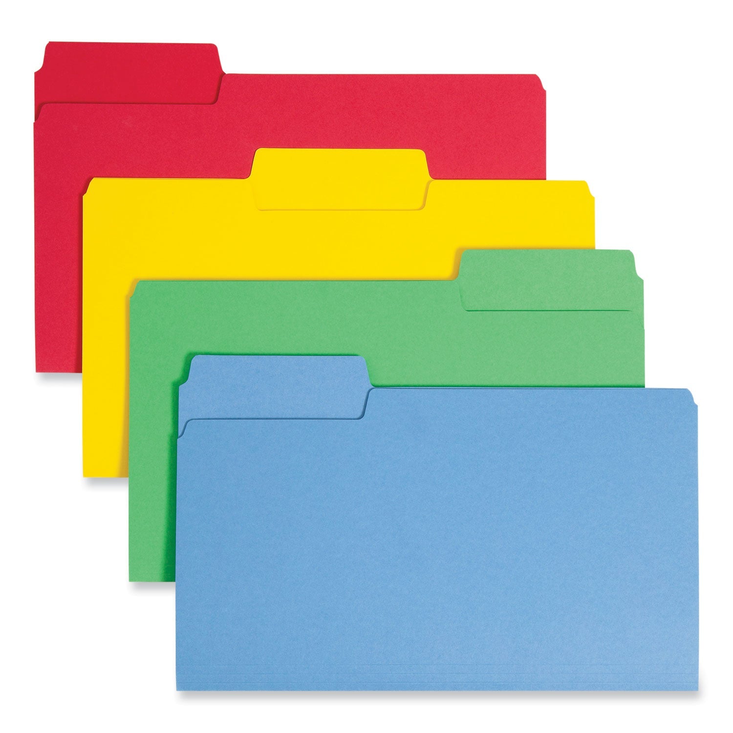 SuperTab Colored File Folder| Smead 1/3-Cut Legal