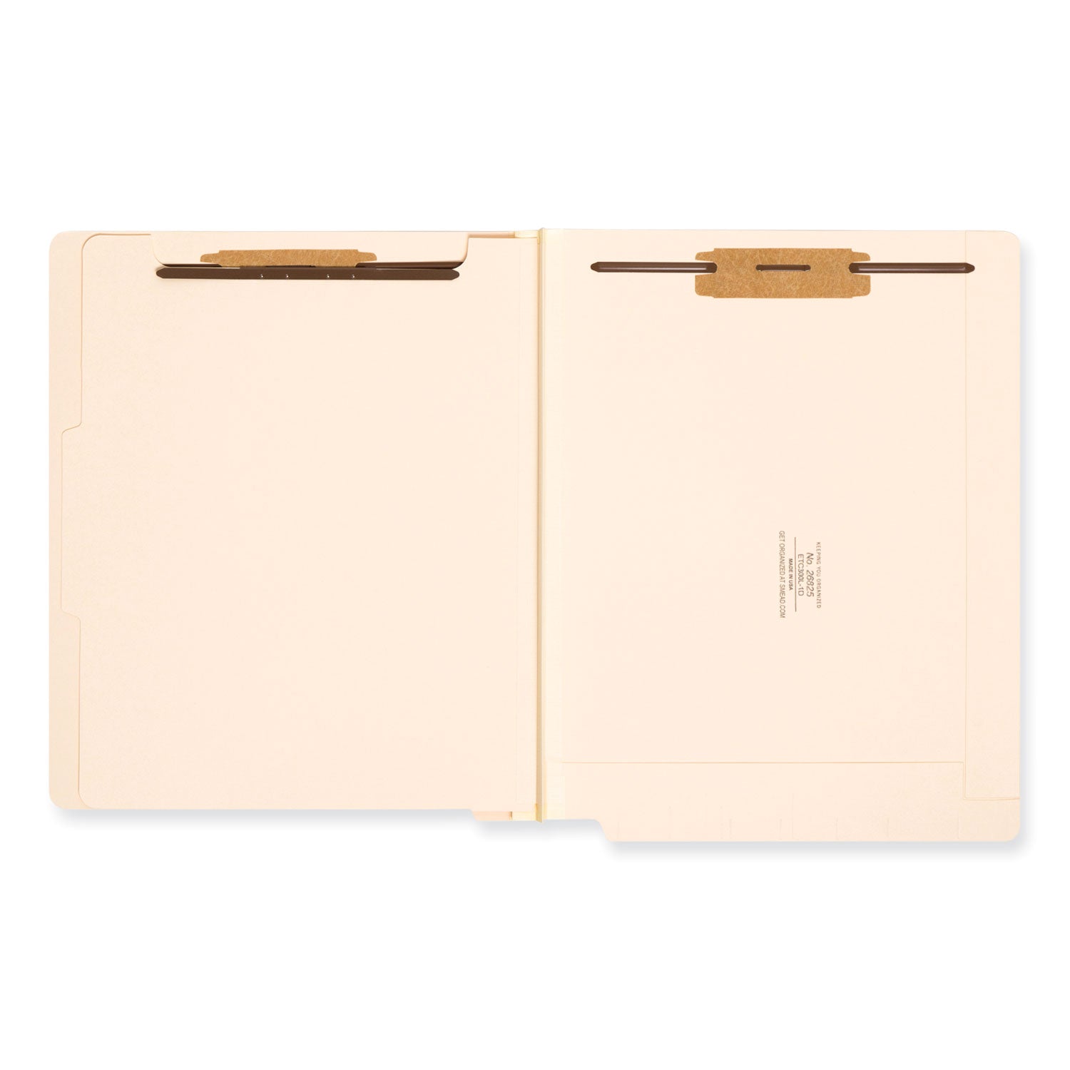 Manila End Tab Classification Folders | 1 Divider