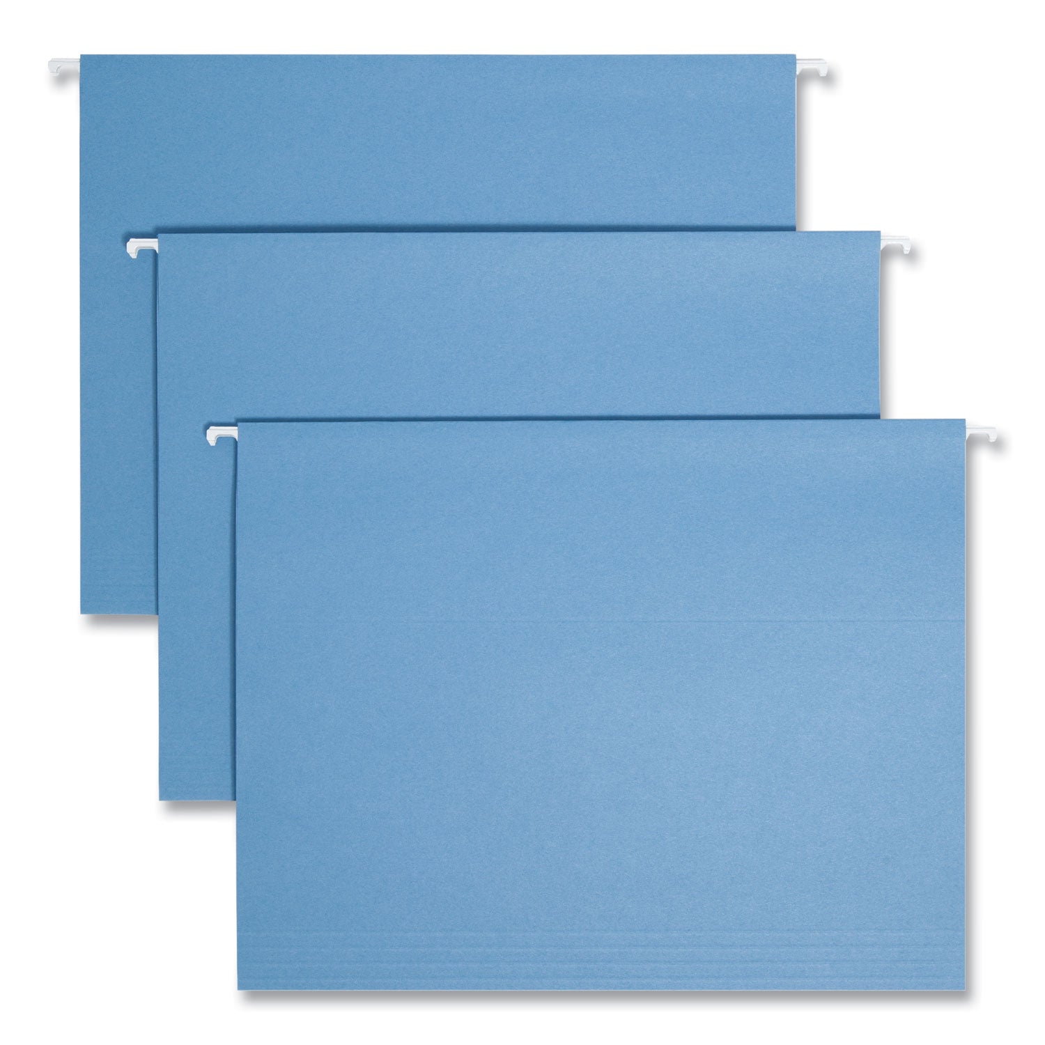 Smead Colored Hanging File Folders | Letter Blue