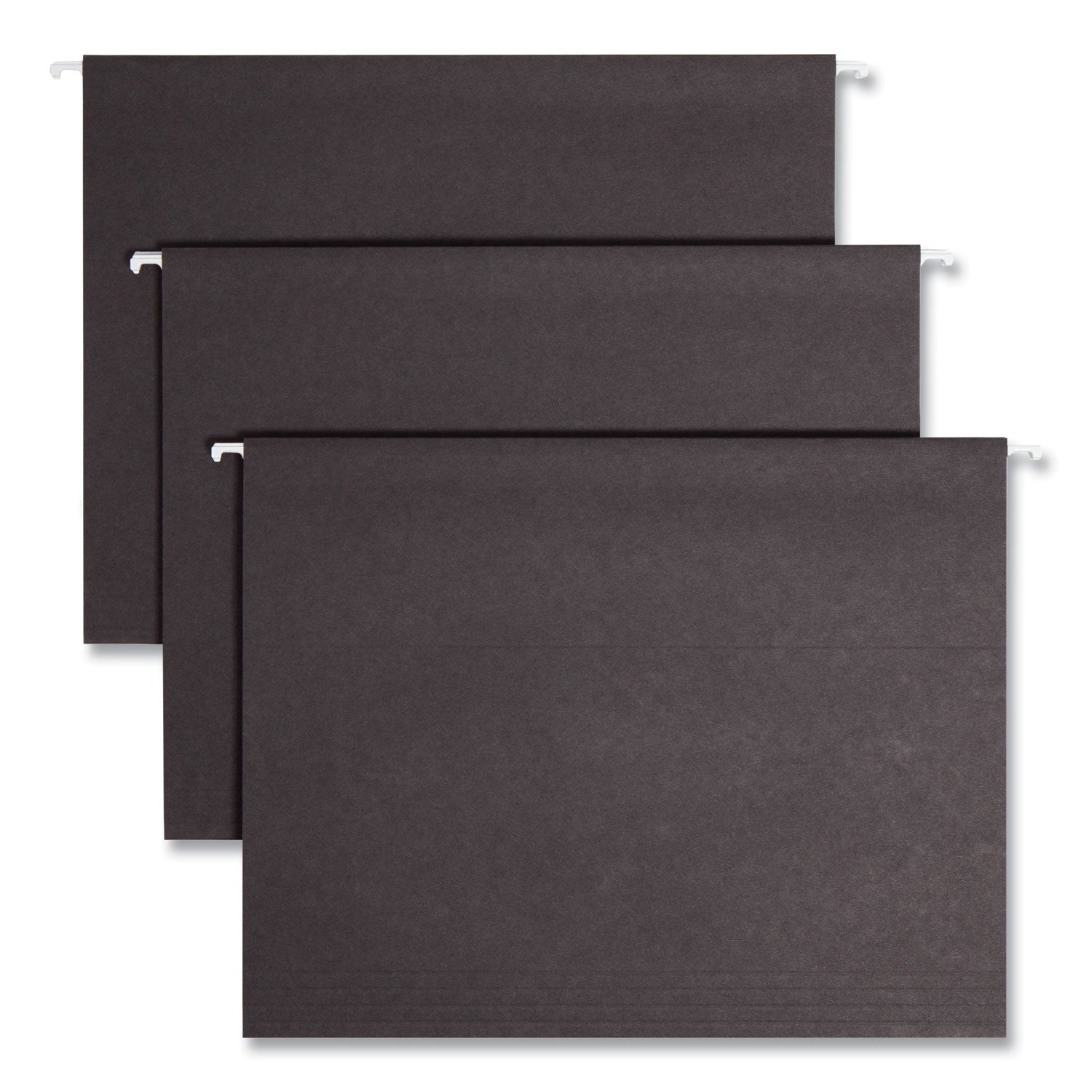 Smead Colored Hanging File Folders | Black