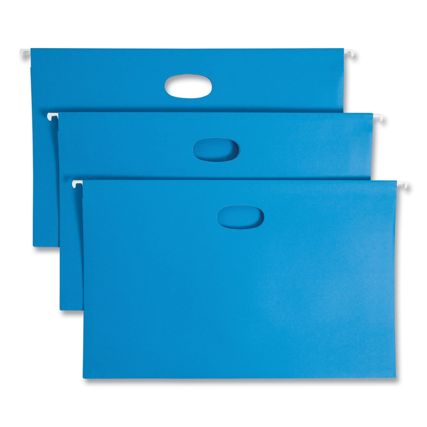 Hanging Pockets with Full-Height Gusset | Blue