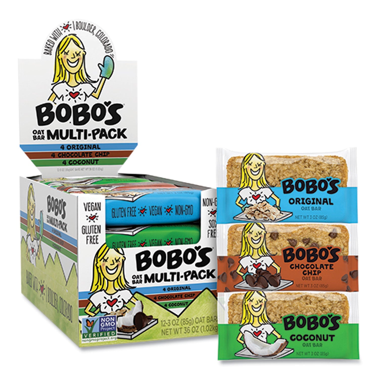 Oat Bar Multipack | 12/Box