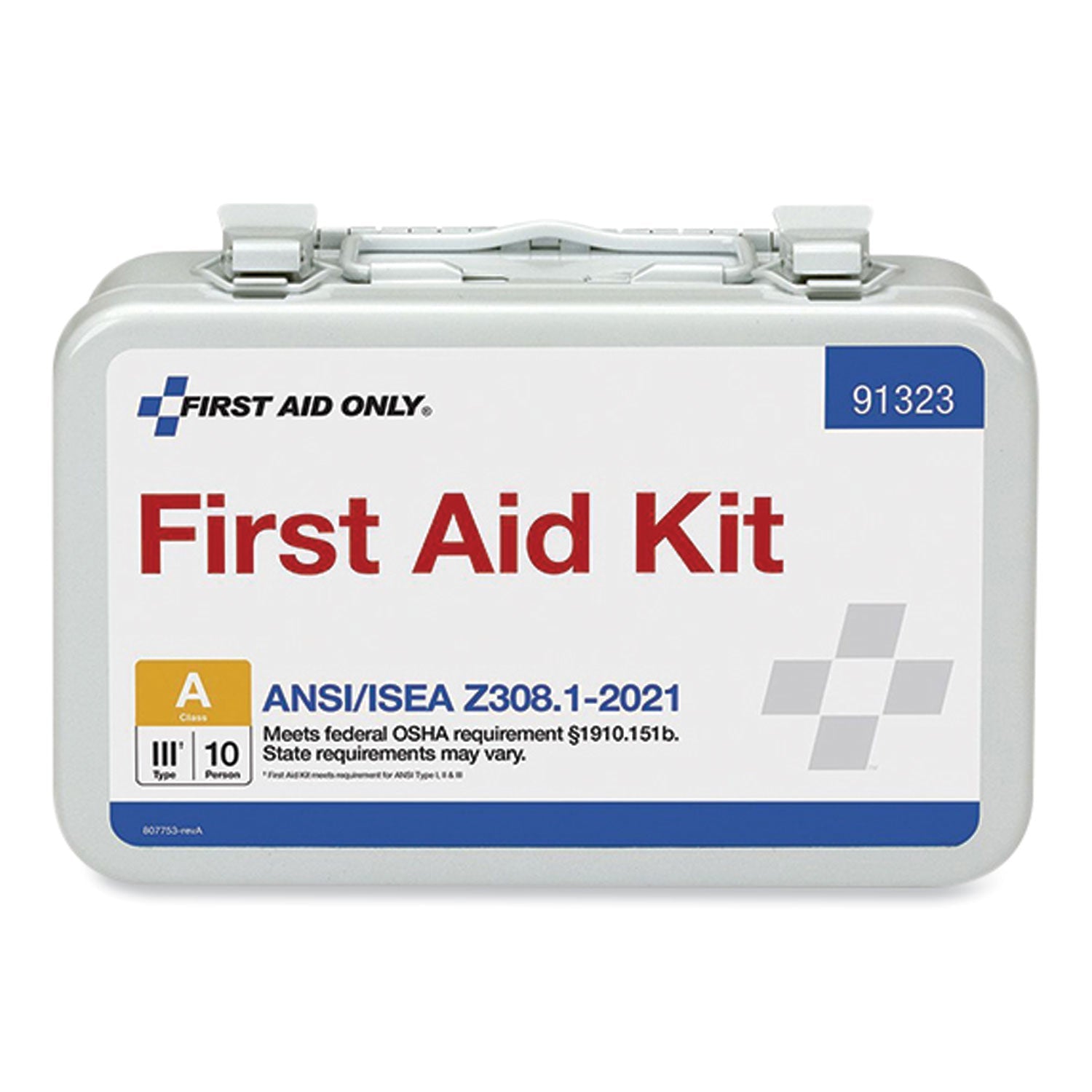 ANSI First Aid Kit | 10 Person 76-Piece Metal Case