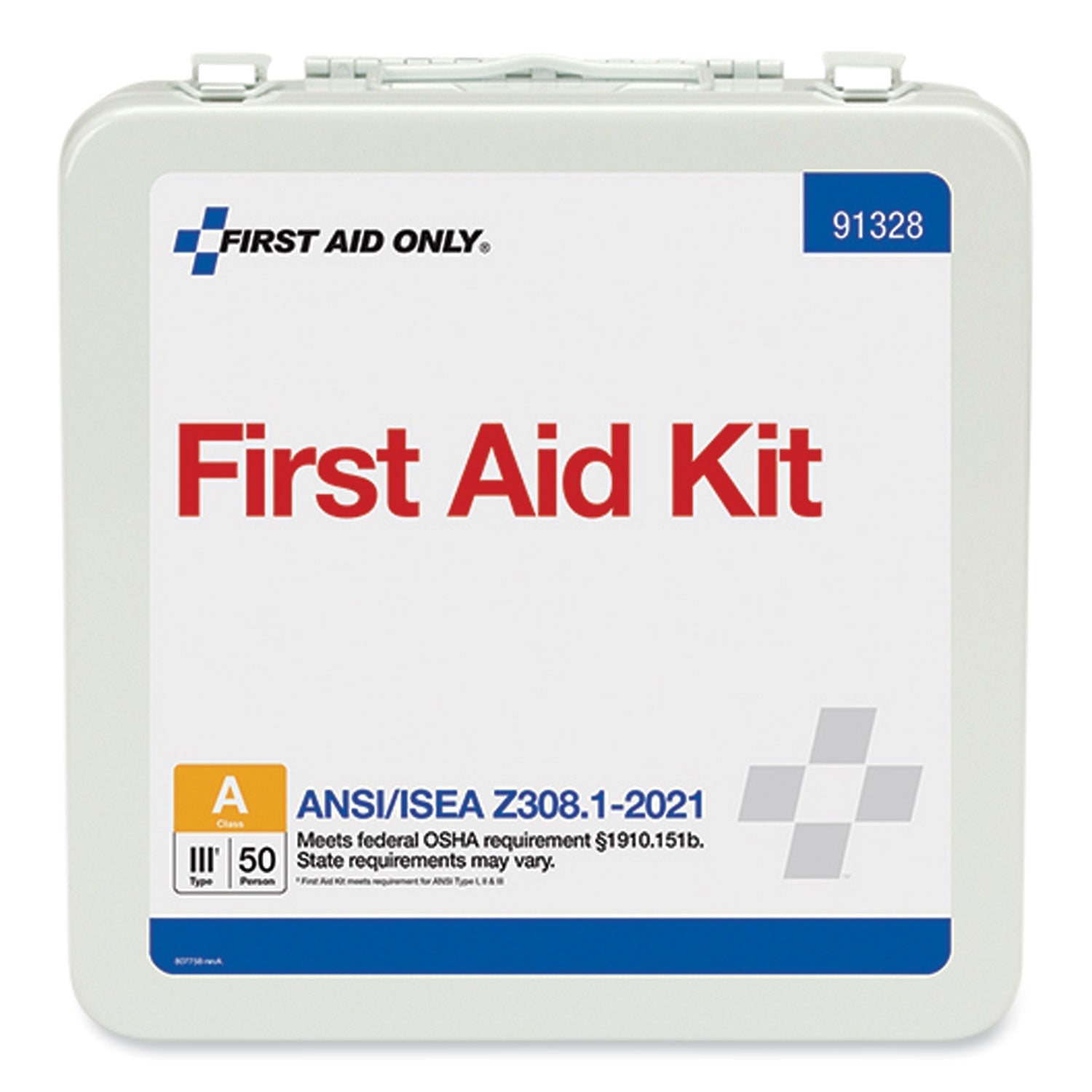 ANSI First Aid Kit | 50 Person 184-Piece Metal