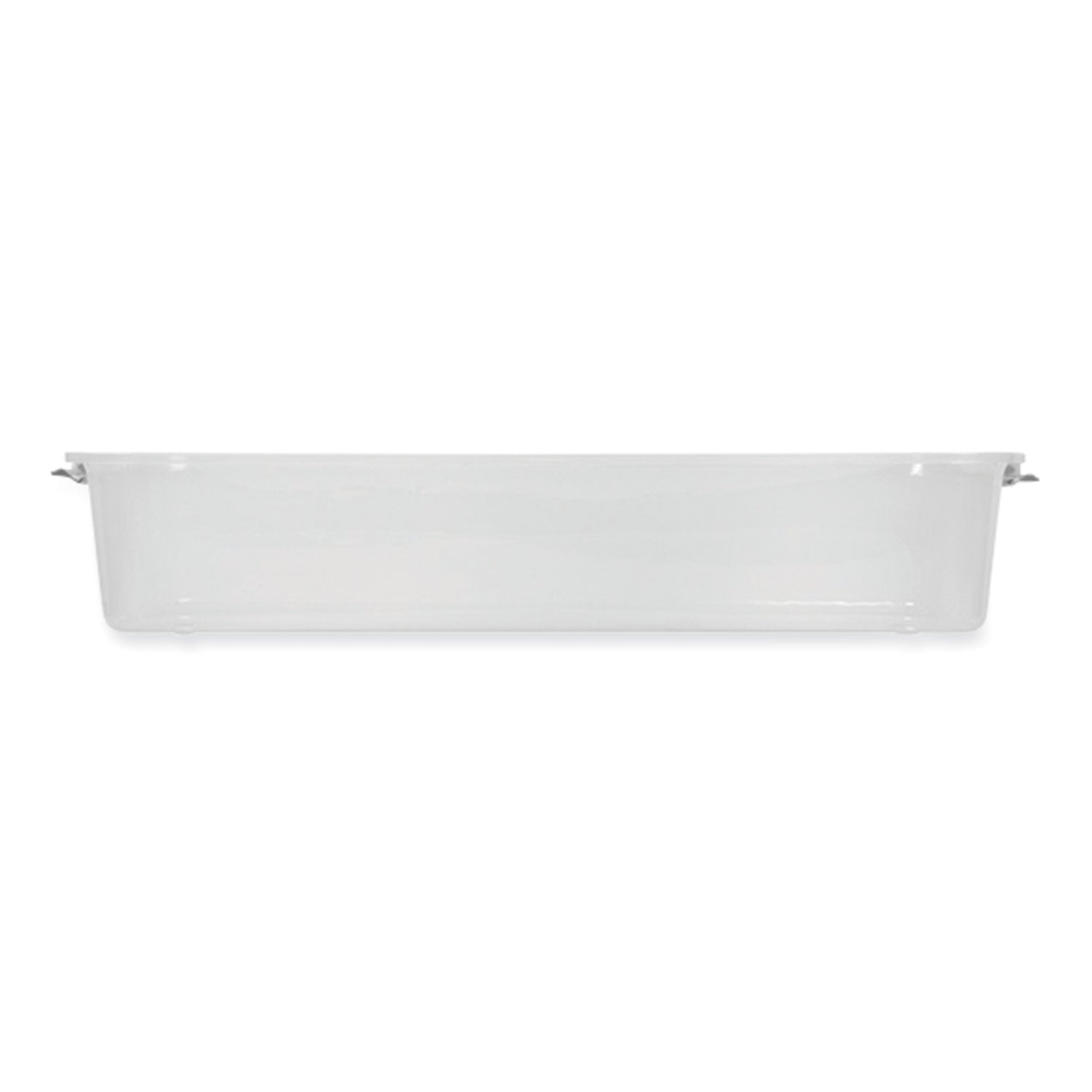 IRIS 50 Qt. Latch Lid Underbed Storage Box, 17.75" x 32.5" x 6.5", Clear