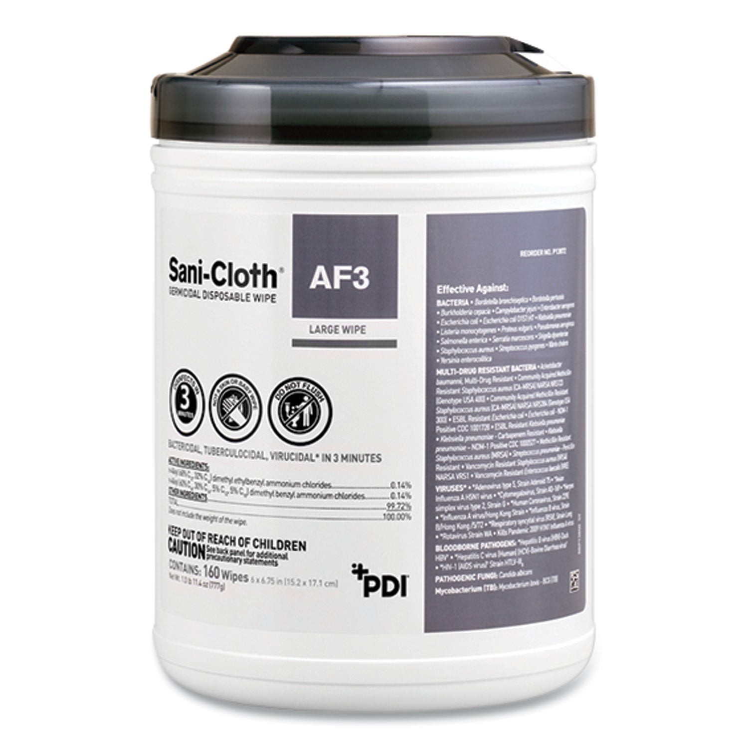 Sani-Cloth AF3 Germicidal Wipes | 75-Pack