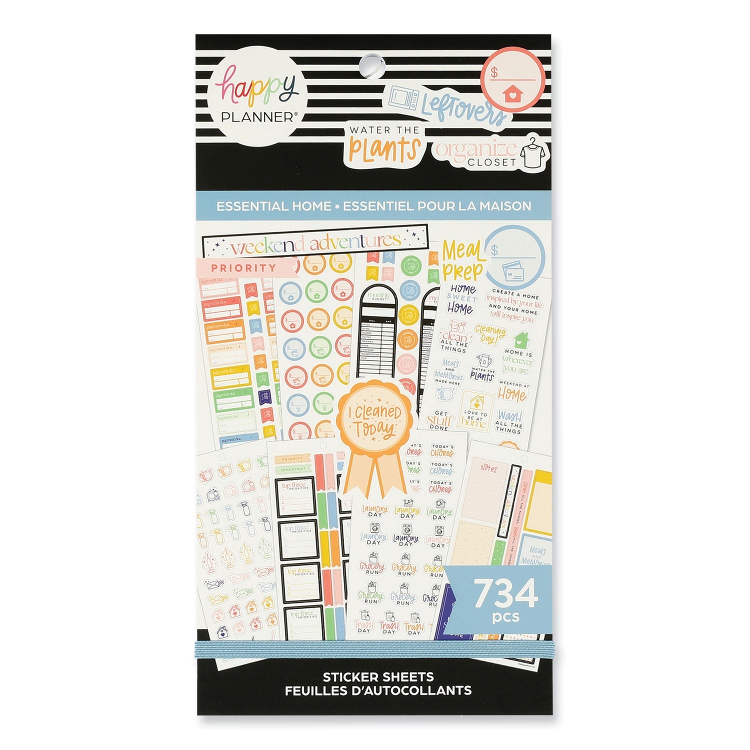 Essentials Home Classic Stickers | Happy Planner®