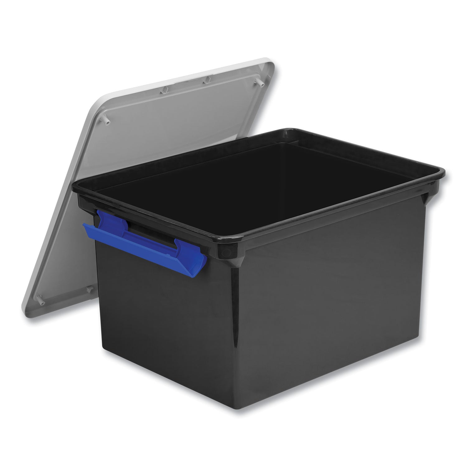 Tote with Locking Handles | Storex Legal/Letter