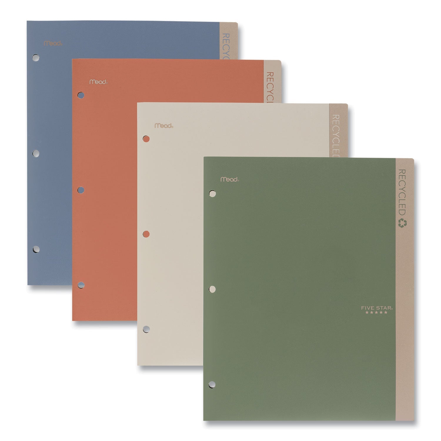 Recycled Plastic Two-Pocket Folder | Assorted
