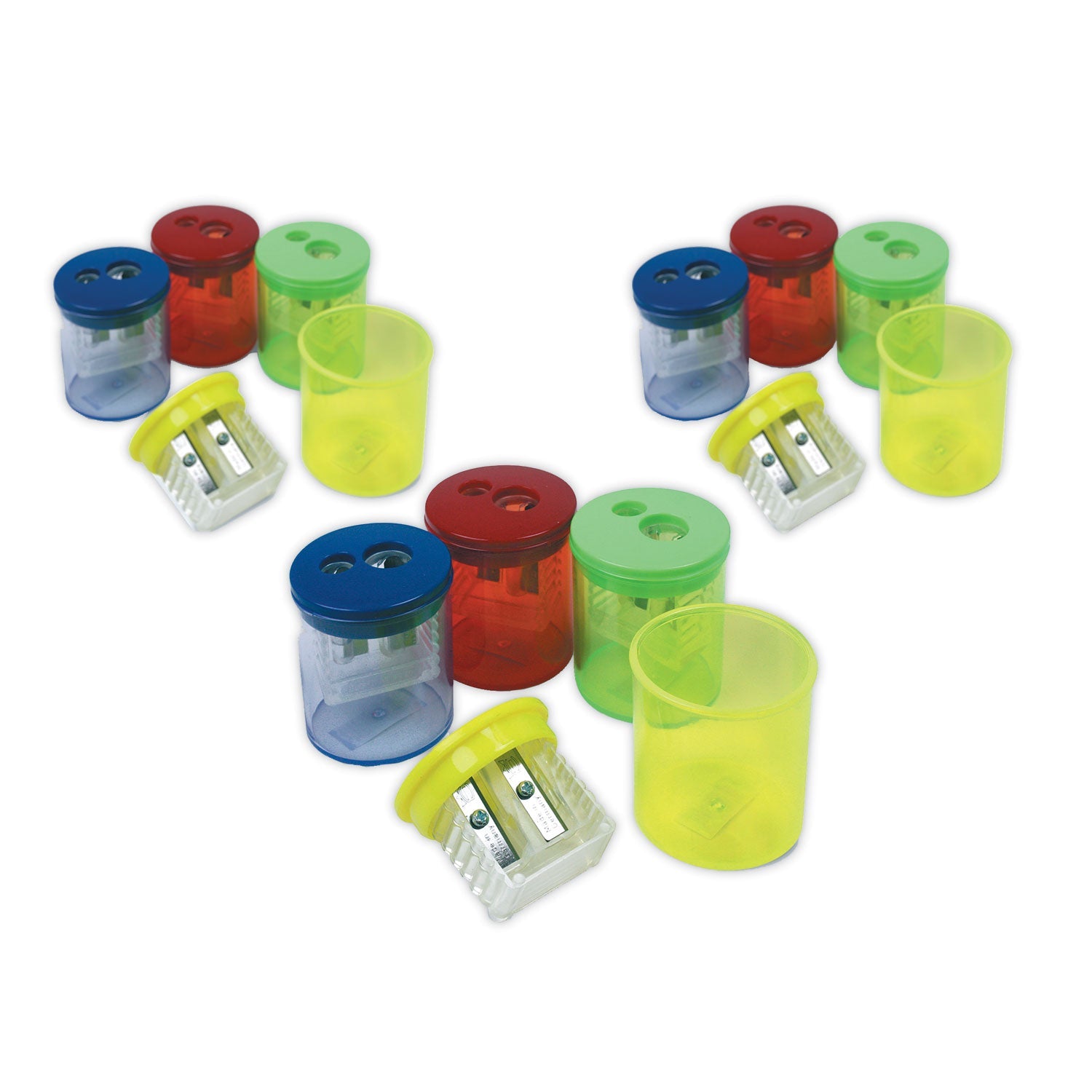 Eisen Pencil Sharpeners | Two-Hole 12-Pack