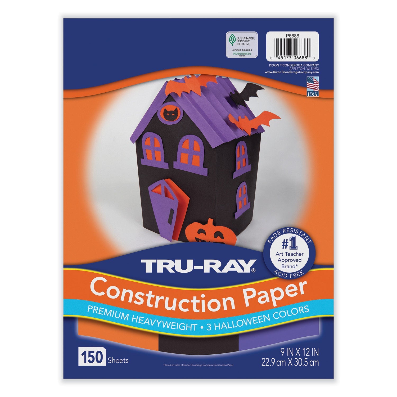 Pacon Tru-Ray Halloween Construction Paper