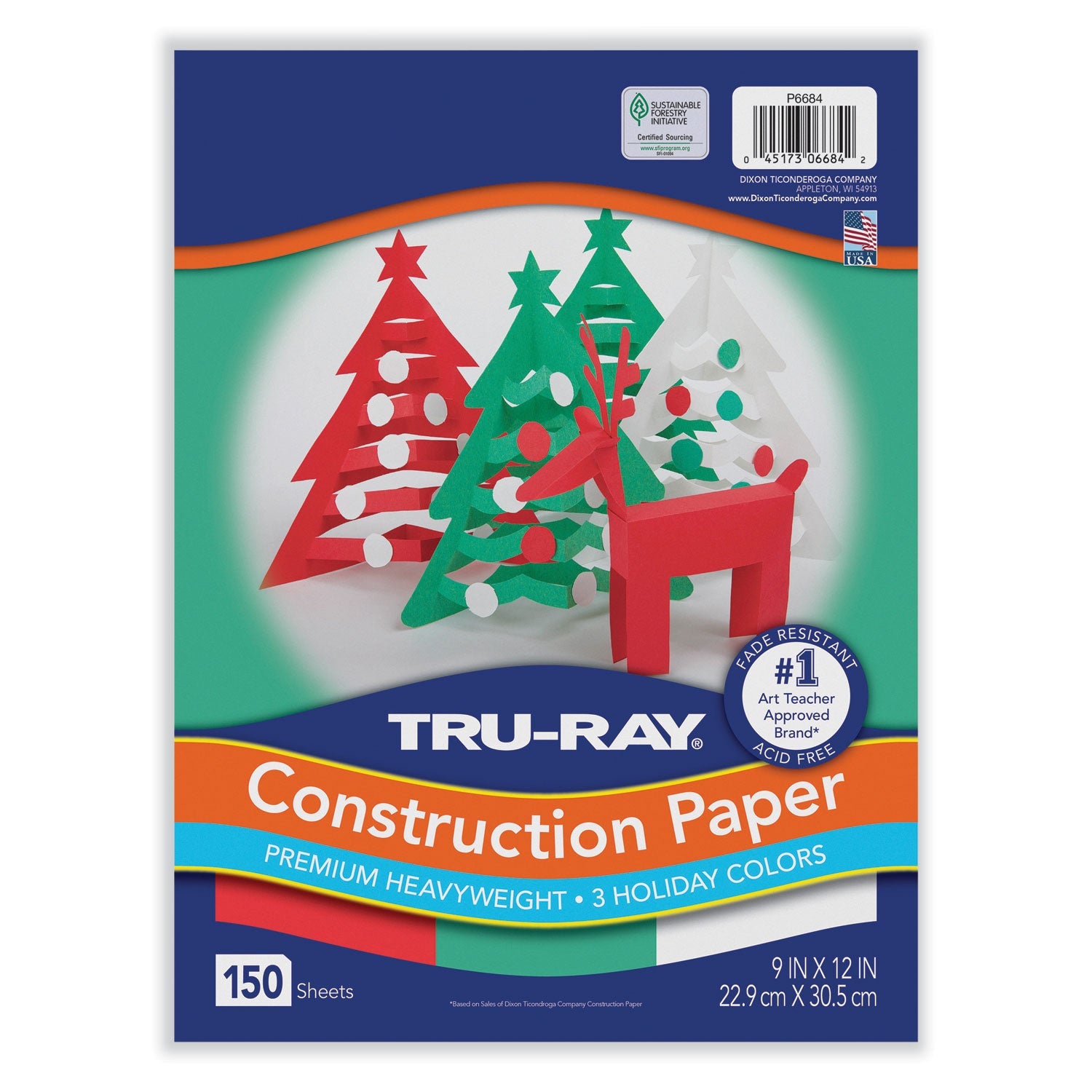 Pacon Tru-Ray Holiday Construction Paper