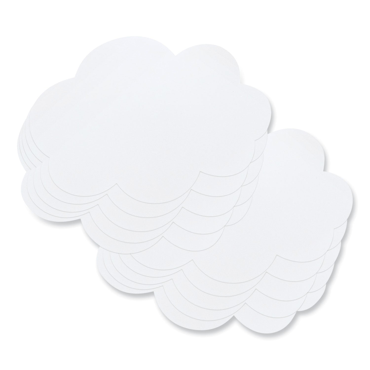 Pacon Self Stick Dry Erase Clouds | 10-Pack