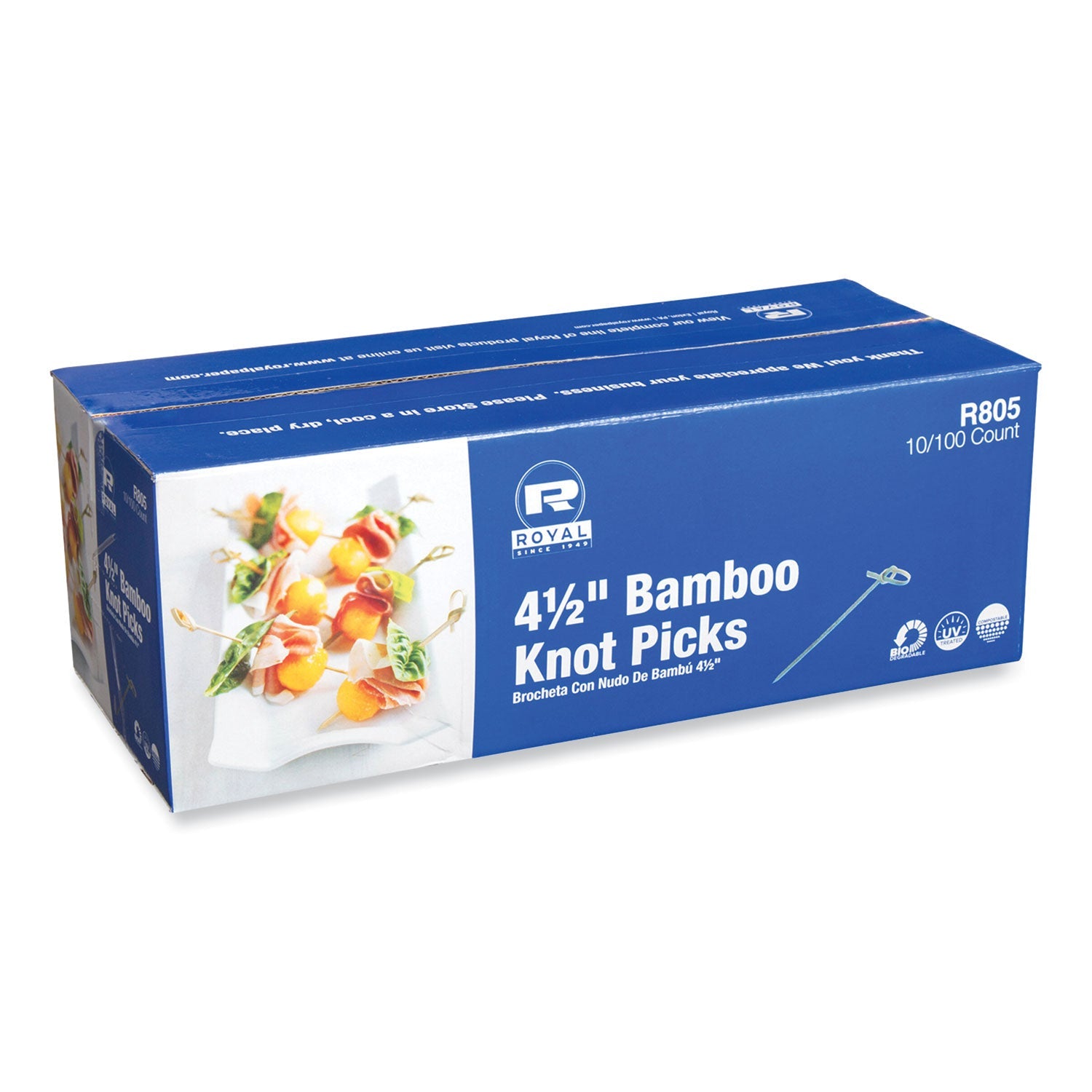 Knotted Bamboo Pick | 4.5" | 1000-Count