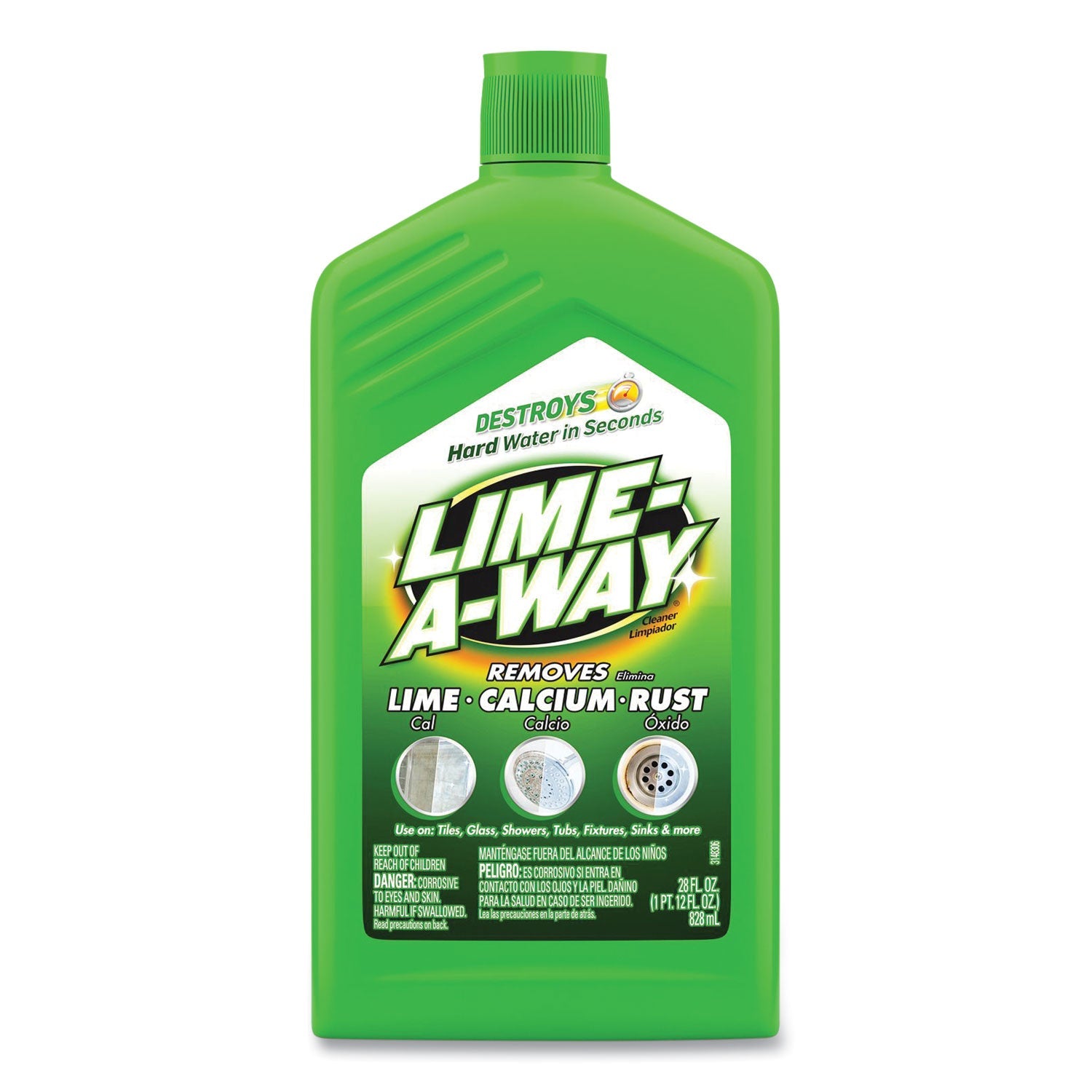 LIME-A-WAY® Lime, Calcium And Rust Remover, 28 Oz Bottle