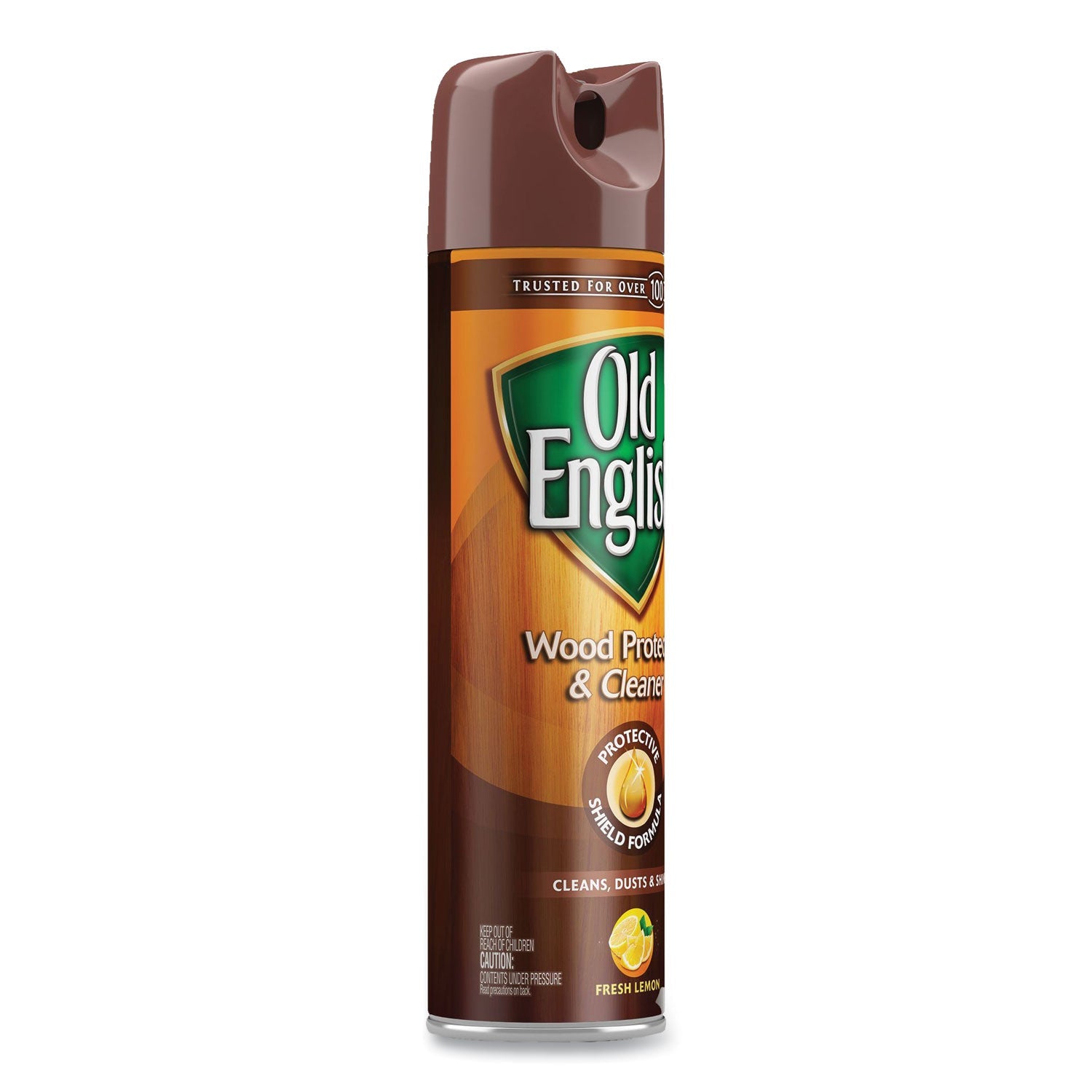 OLD ENGLISH® Furniture Polish, Fresh Lemon Scent, 12.5 Oz Aerosol Spray, 12/carton