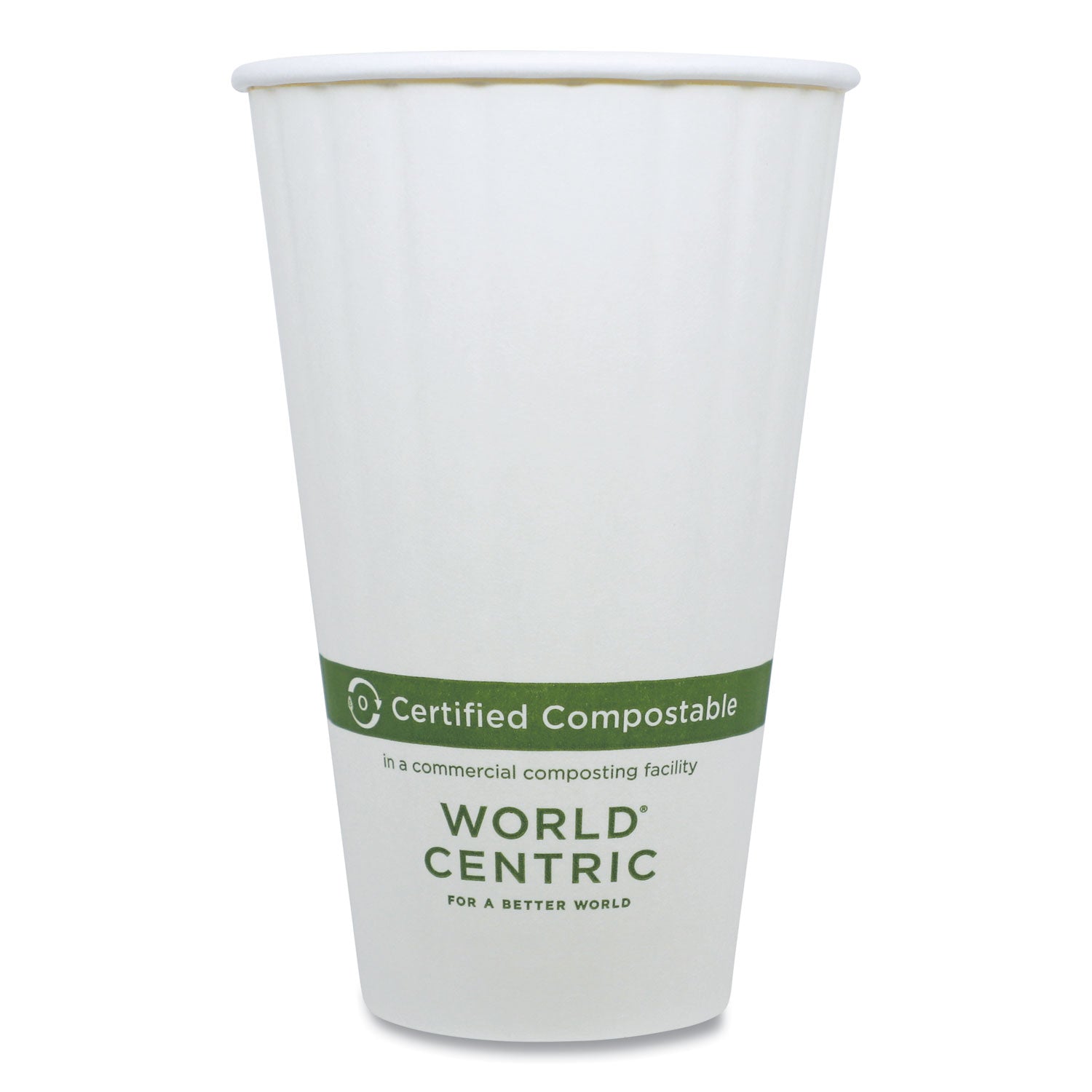 Double Wall Paper Hot Cups | 16 oz | White | 600-Ct