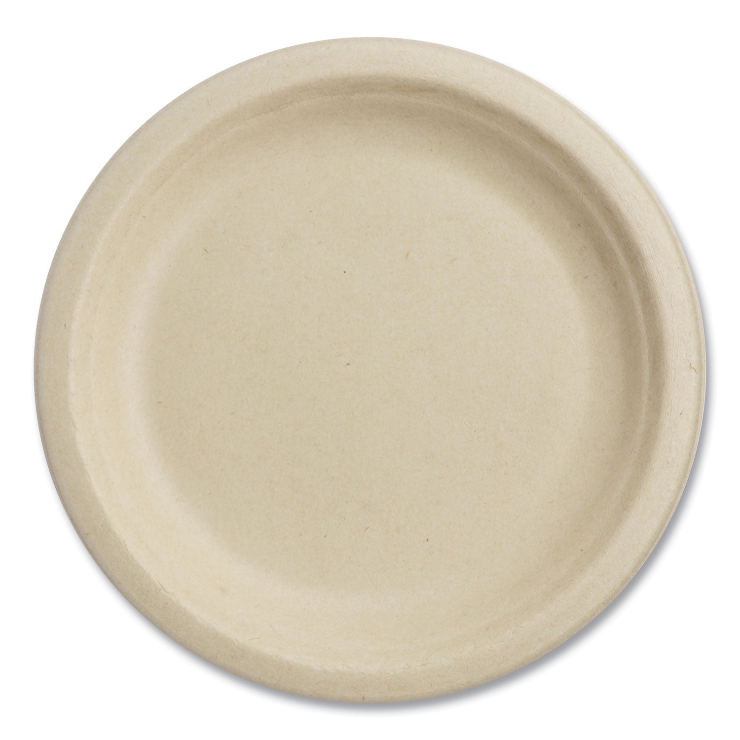 Compostable Fiber Plates | 7" | Natural | 1000-Ct