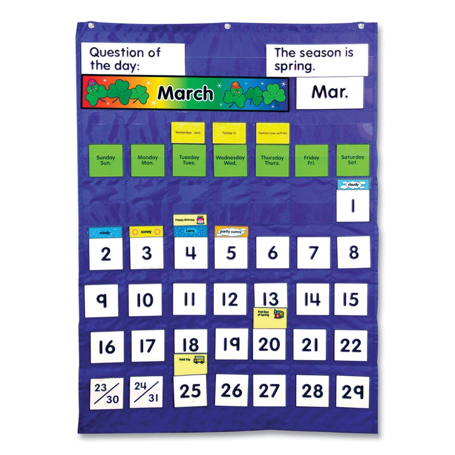 Calendar & Weather Chart | Carson-Dellosa 51-Pocket