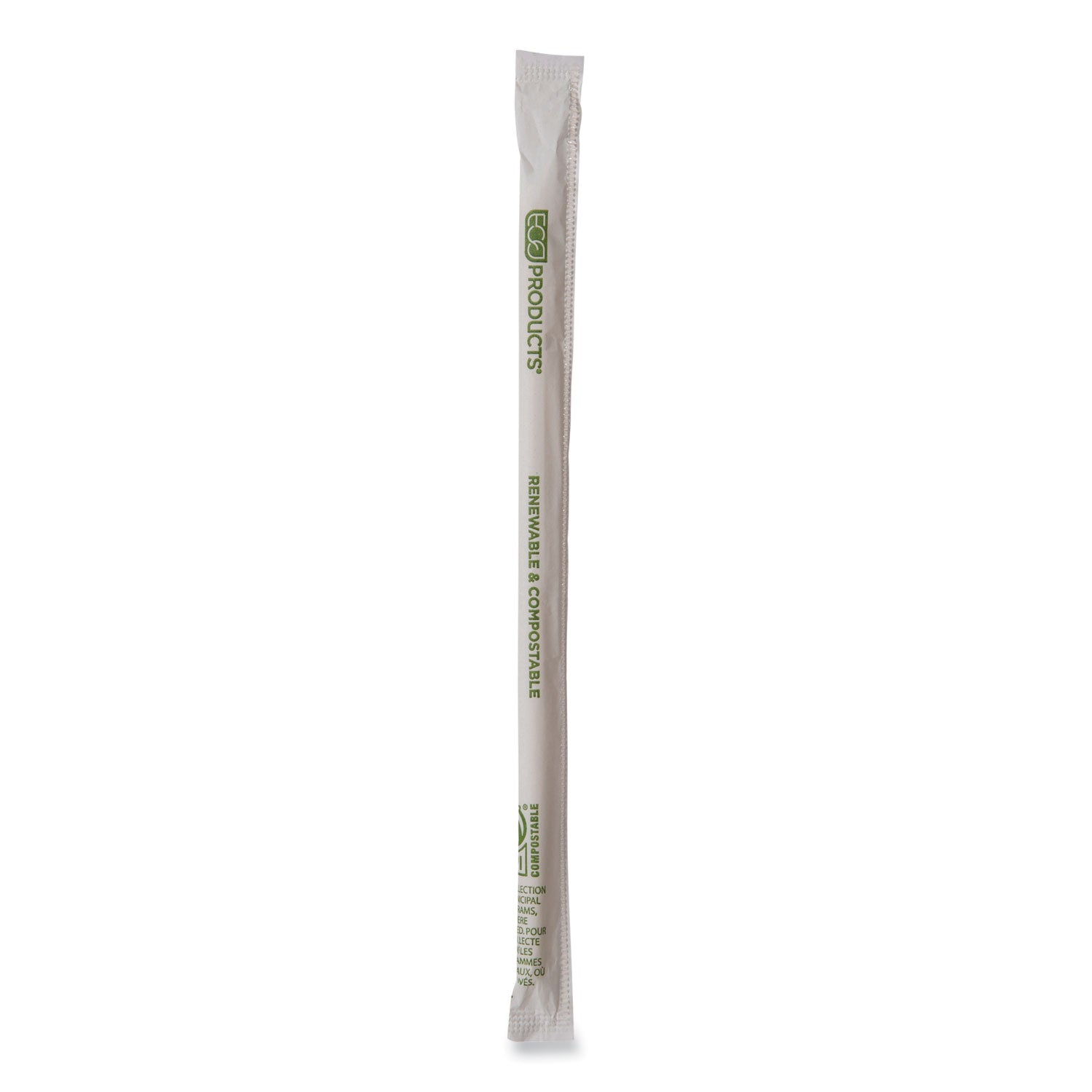PHA Straws | Eco-Products® 10.25" Natural White