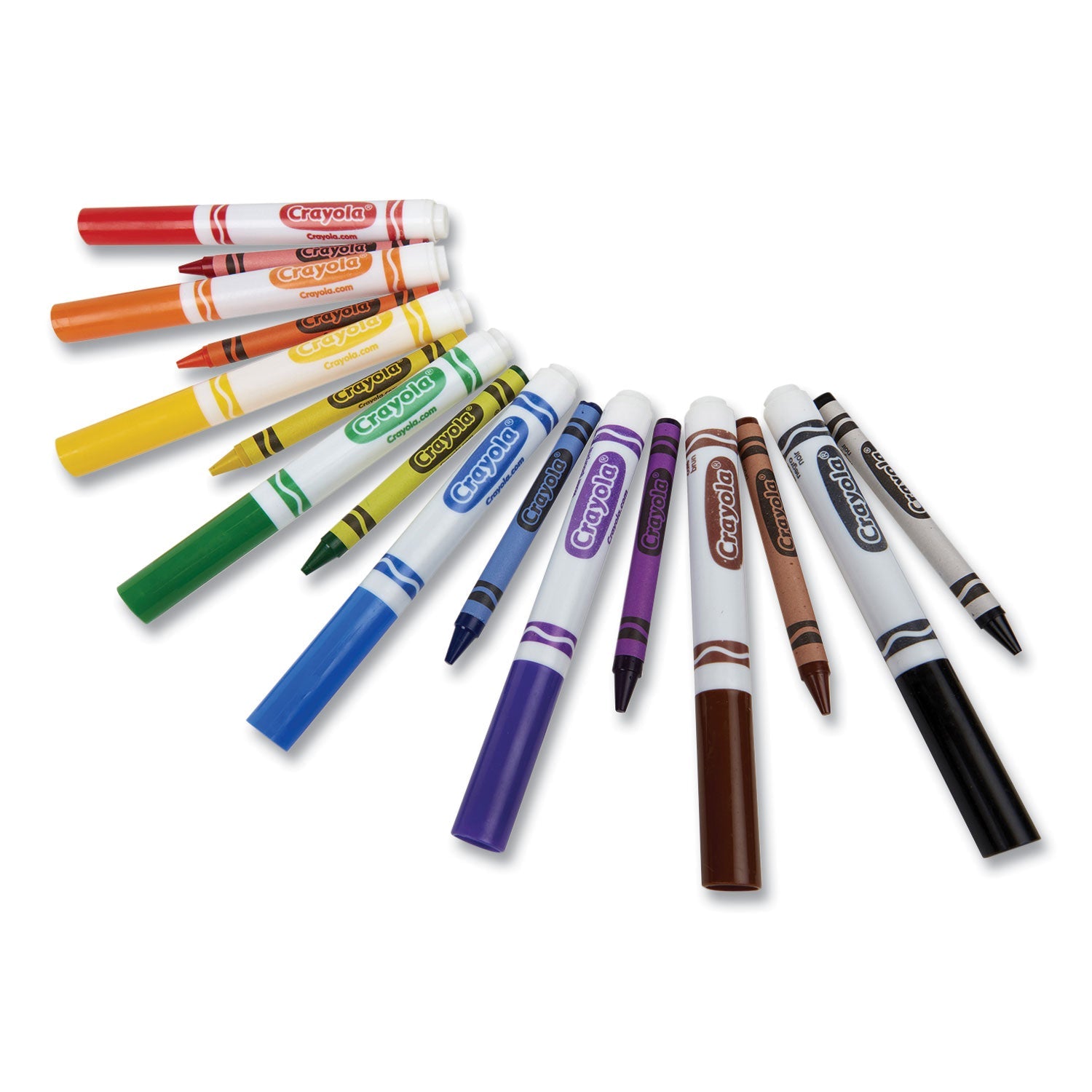 Crayola® Crayons And Markers Combo Classpack, Eight Colors, 256/set
