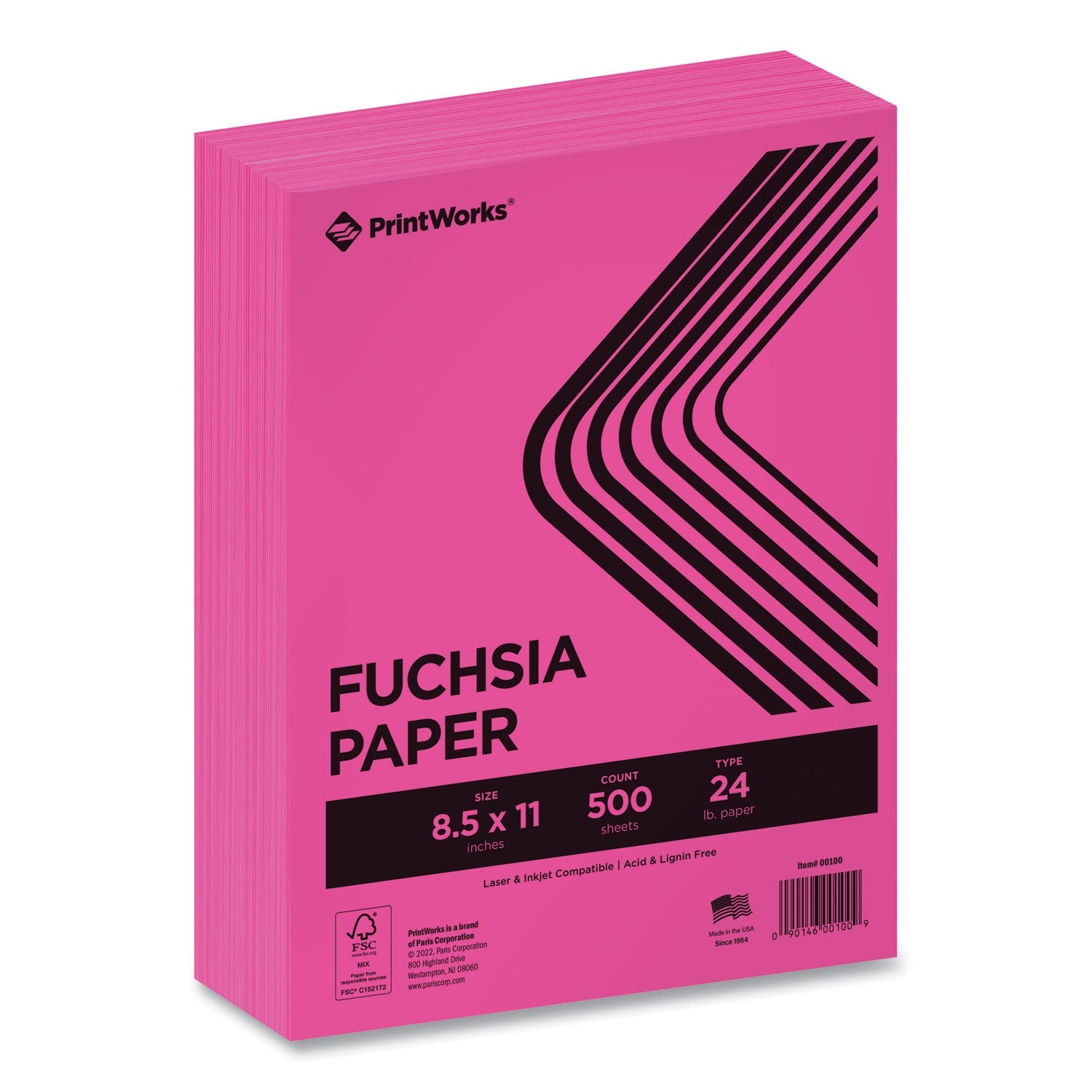PrintWorks Professional Fuchsia Paper | 500 Ream