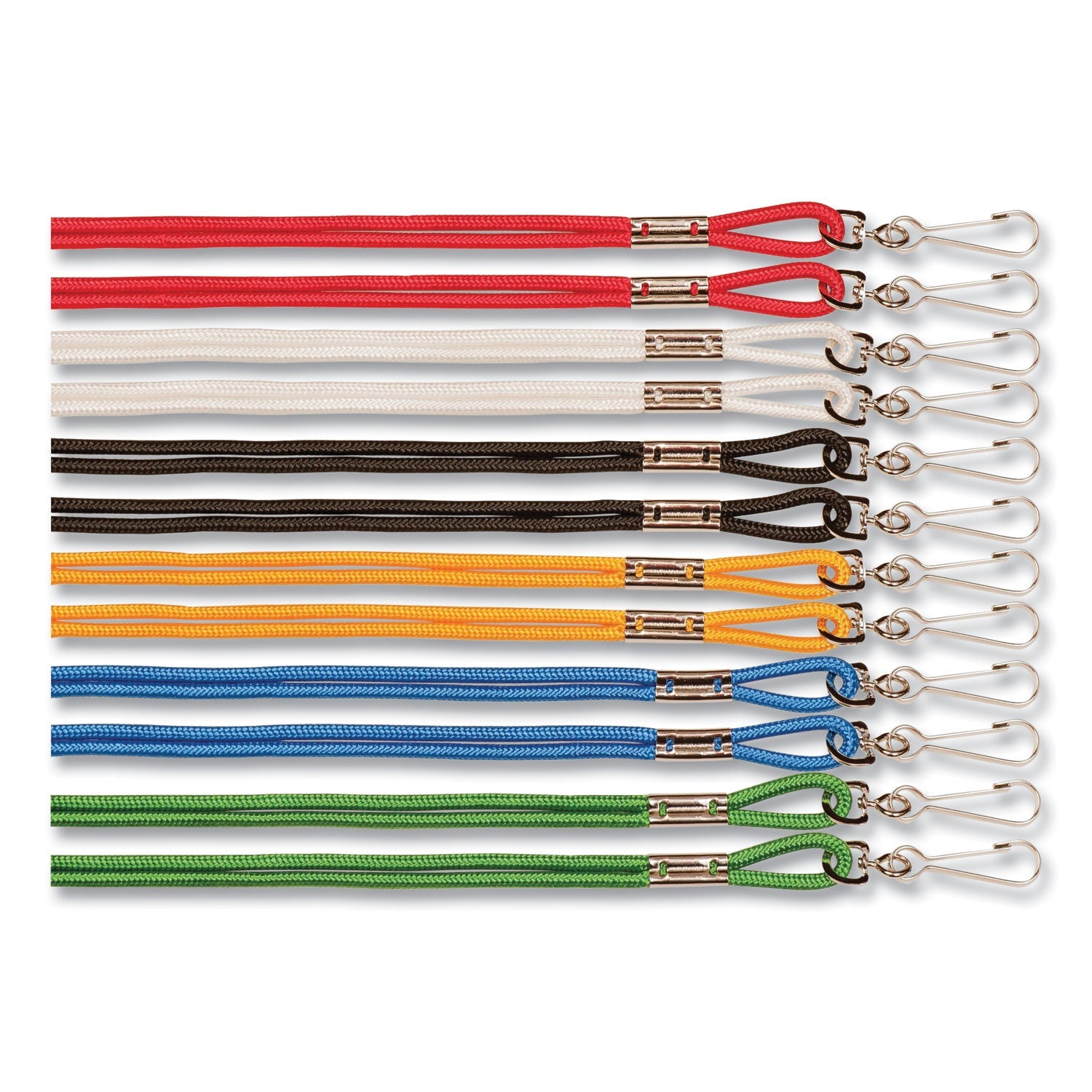 Lanyard with Metal J-Hook | 12-Pack