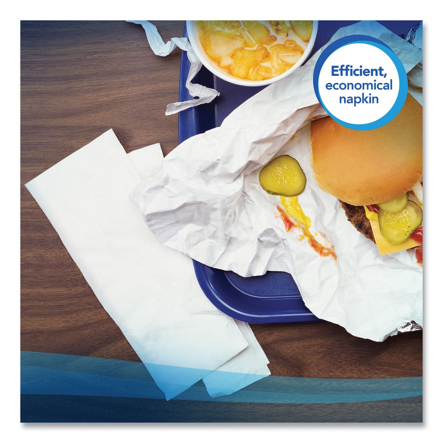Scott® Full Fold Dispenser Napkins, 1-Ply, 13 X 12, White, 375/pack, 16 Packs/carton