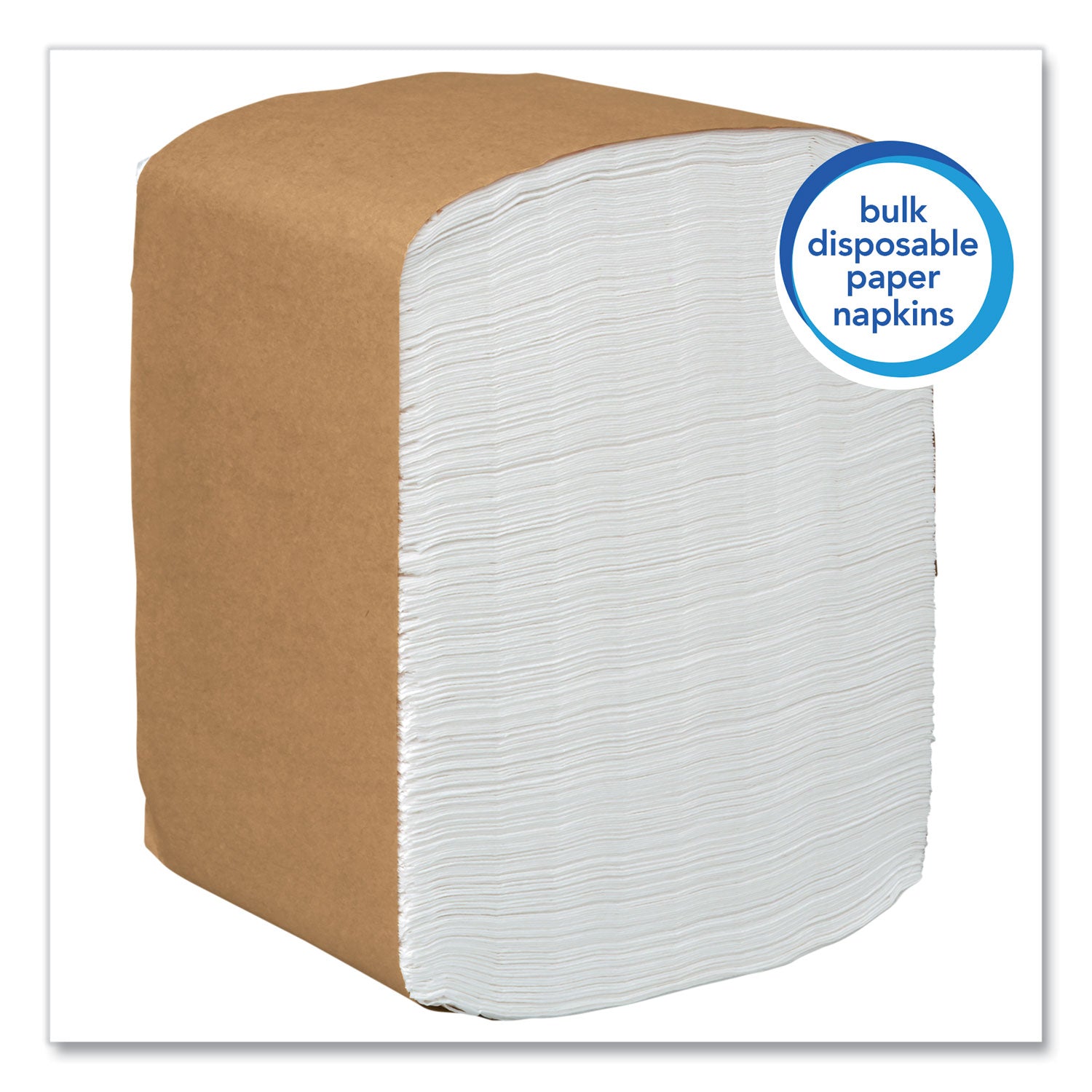 Scott® Full Fold Dispenser Napkins, 1-Ply, 13 X 12, White, 375/pack, 16 Packs/carton