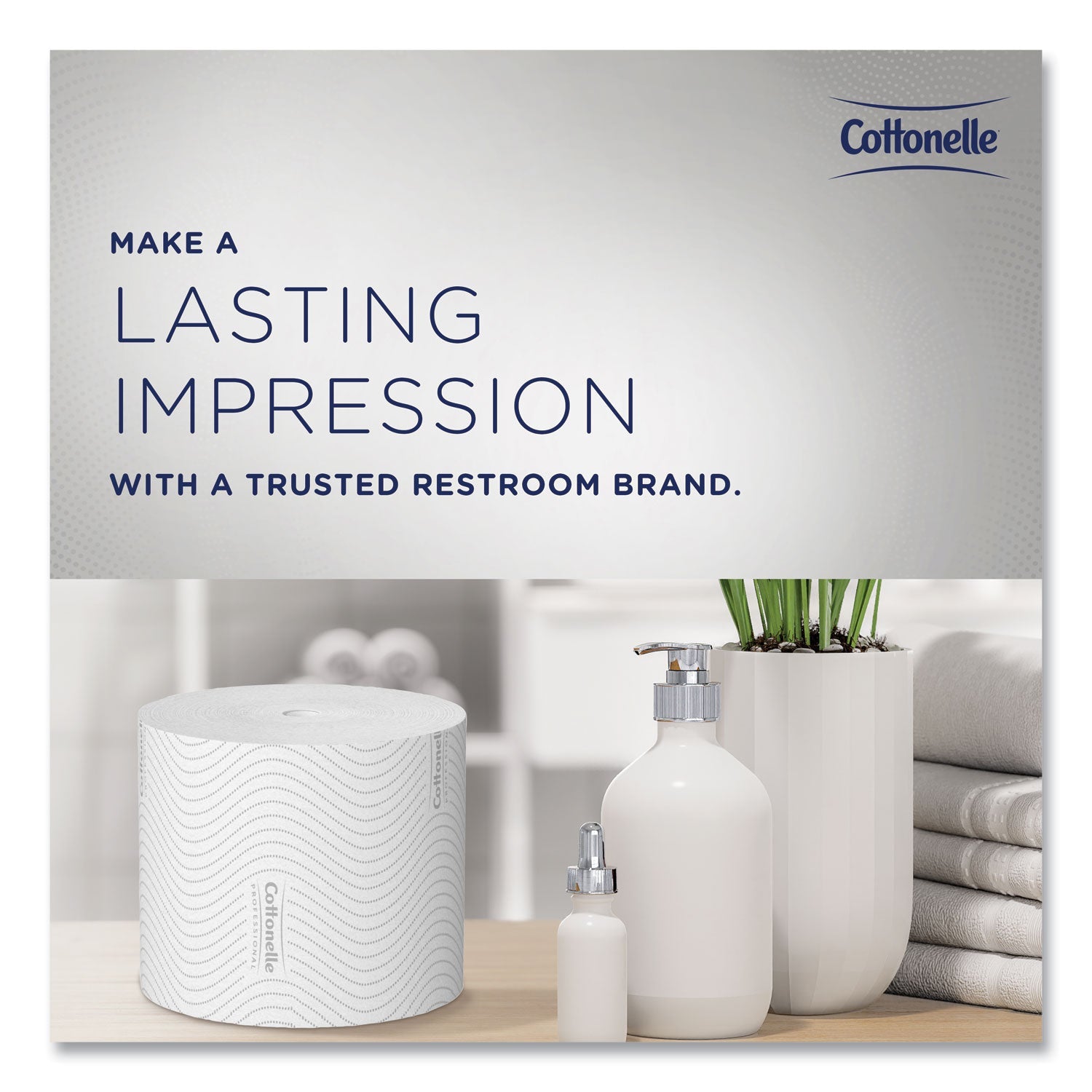 Cottonelle® Clean Care Bathroom Tissue, Septic Safe, 2-Ply, White, 900 Sheets/Roll, 36 Rolls/Carton