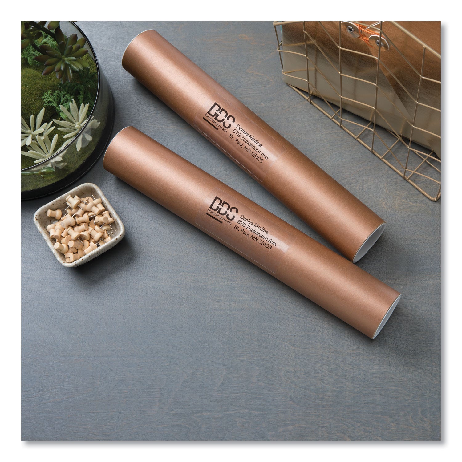 Avery® Glossy Clear Easy Peel Mailing Labels W/ Sure Feed Technology, Inkjet/laser Printers, 2 X 4, Clear, 10/sheet, 10 Sheets/pack